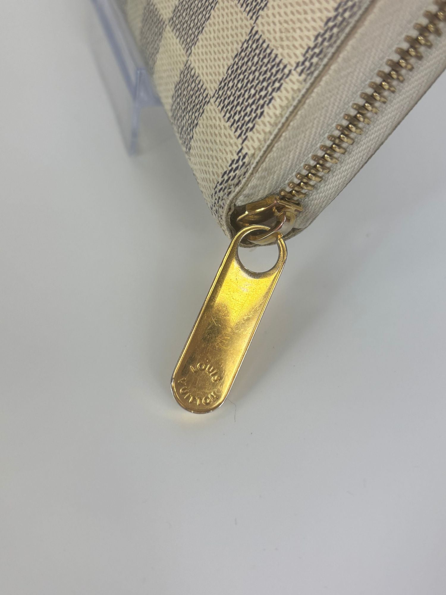 Portefeuille Zippy Damier Azur Louis Vuitton