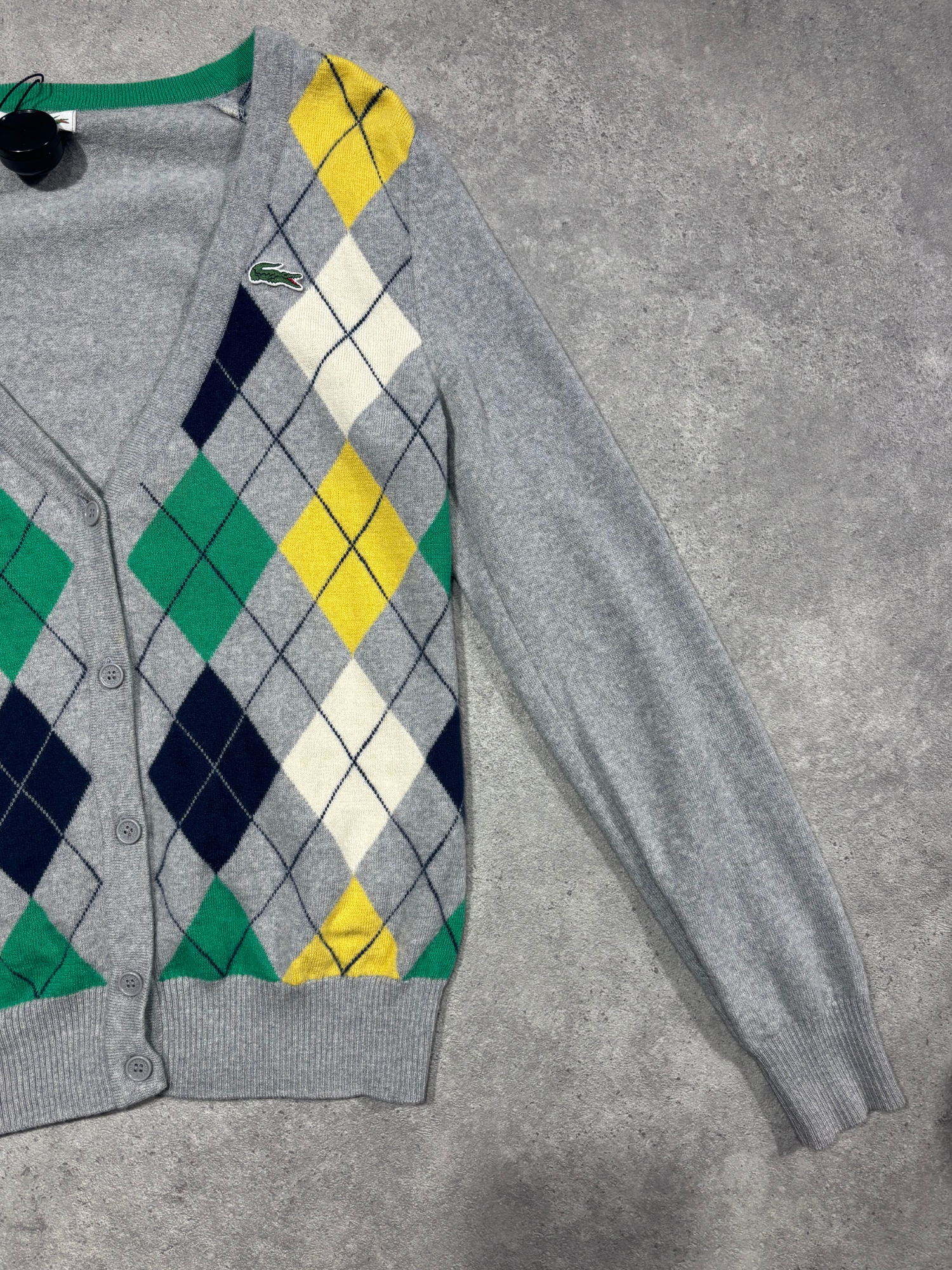 Cardigan Lacoste en laine (S femme)
