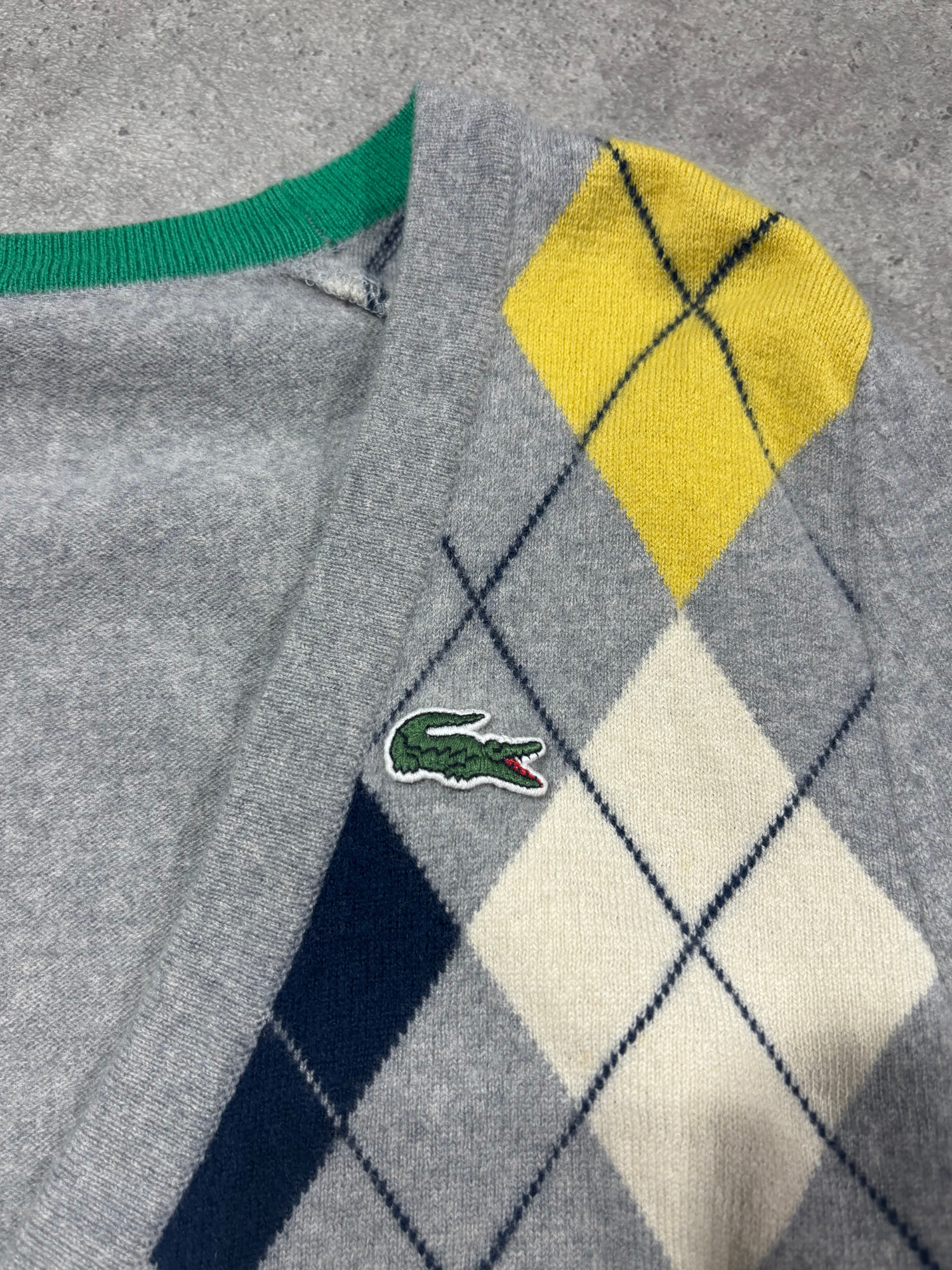Cardigan Lacoste en laine (S femme)