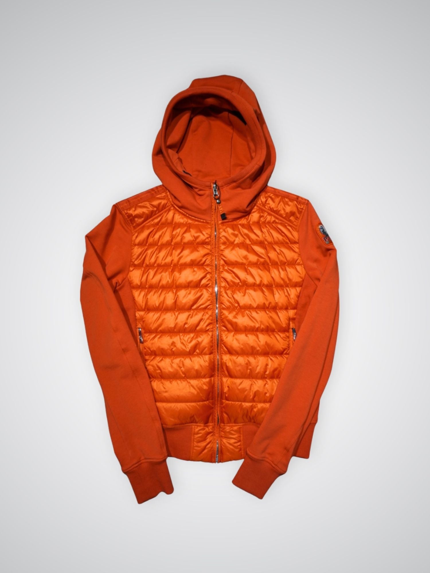Veste bi-matières PJS orange (S femme)