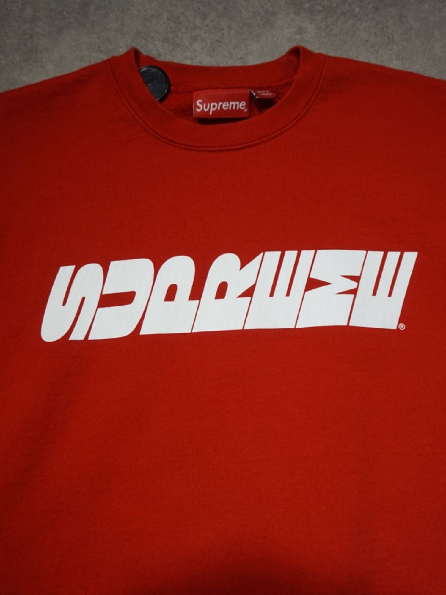 Sweat Supreme rouge (L)