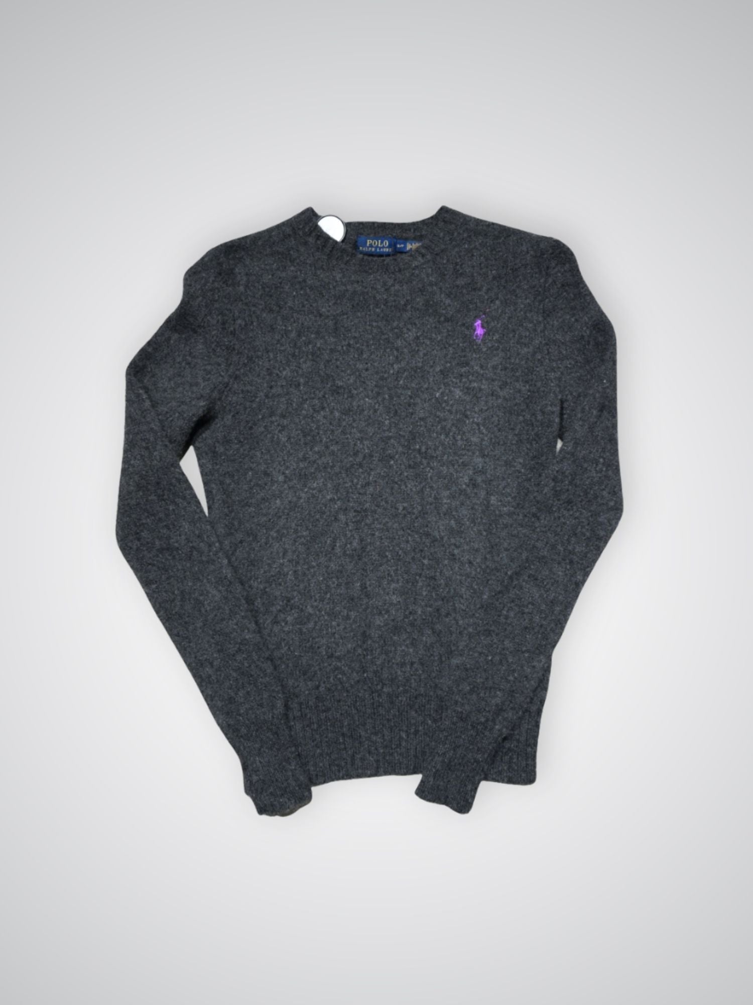 Pull gris Ralph Lauren en cachemire (S femme)