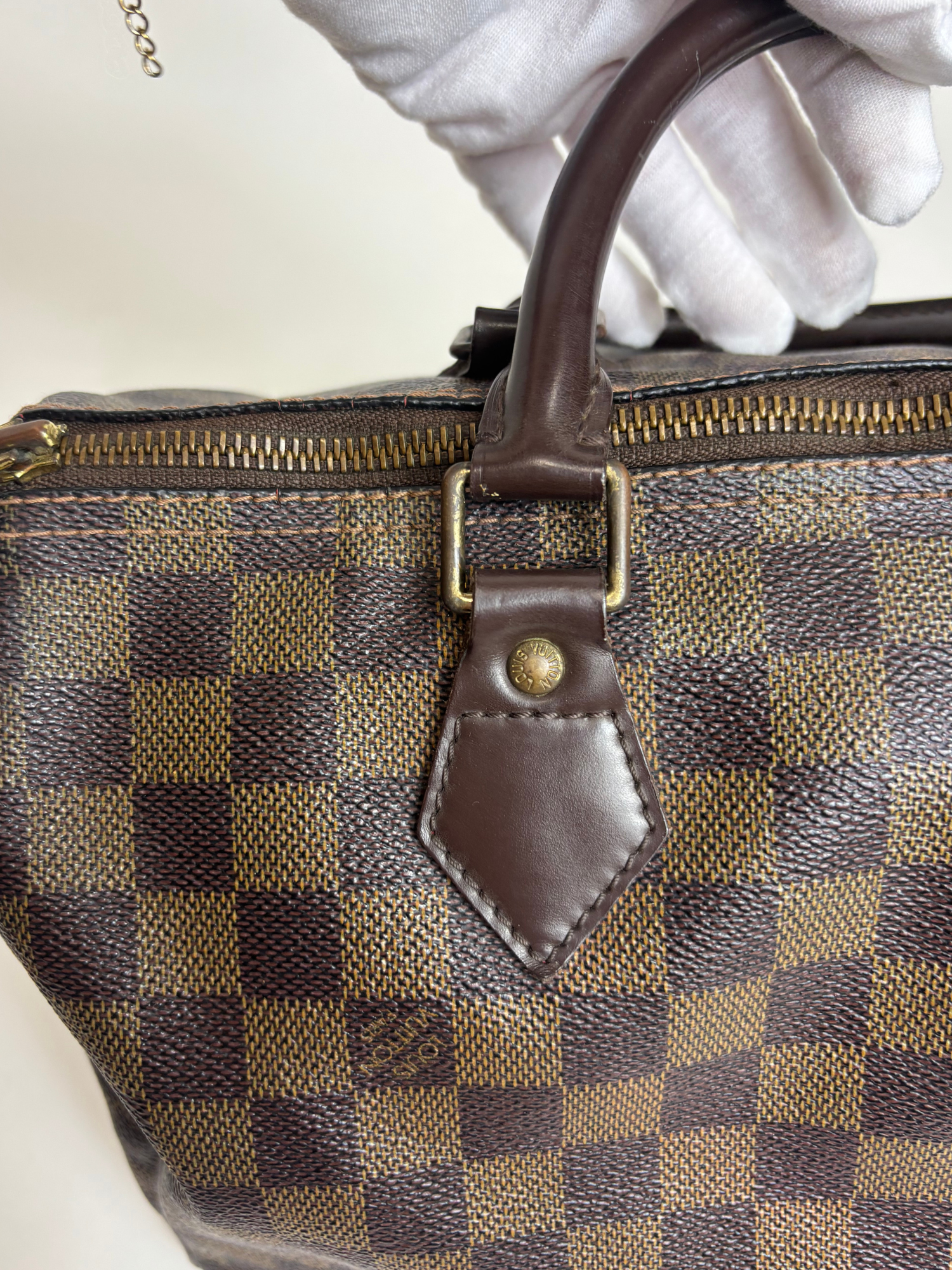 Sac Speedy 30 Damier Ébène Louis Vuitton