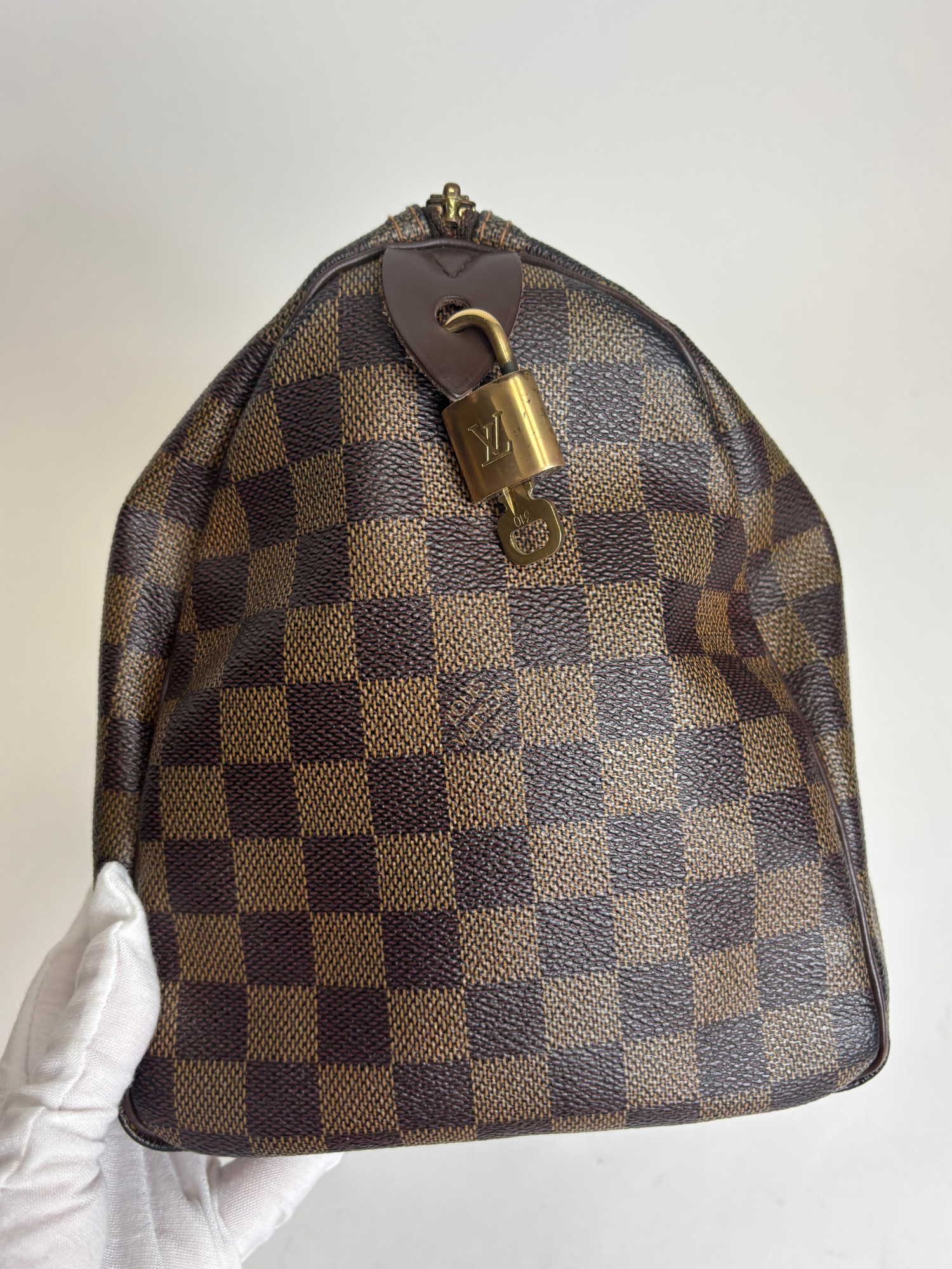 Sac Speedy 30 Damier Ébène Louis Vuitton