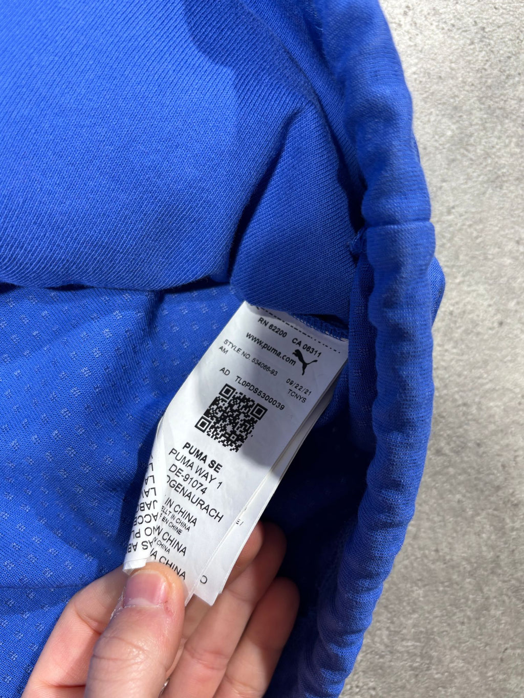 Veste AMI Paris bleue (S)