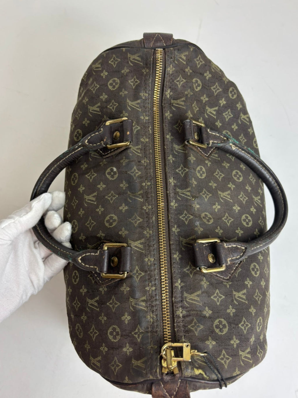 Sac Speedy 30 mini lin Louis Vuitton