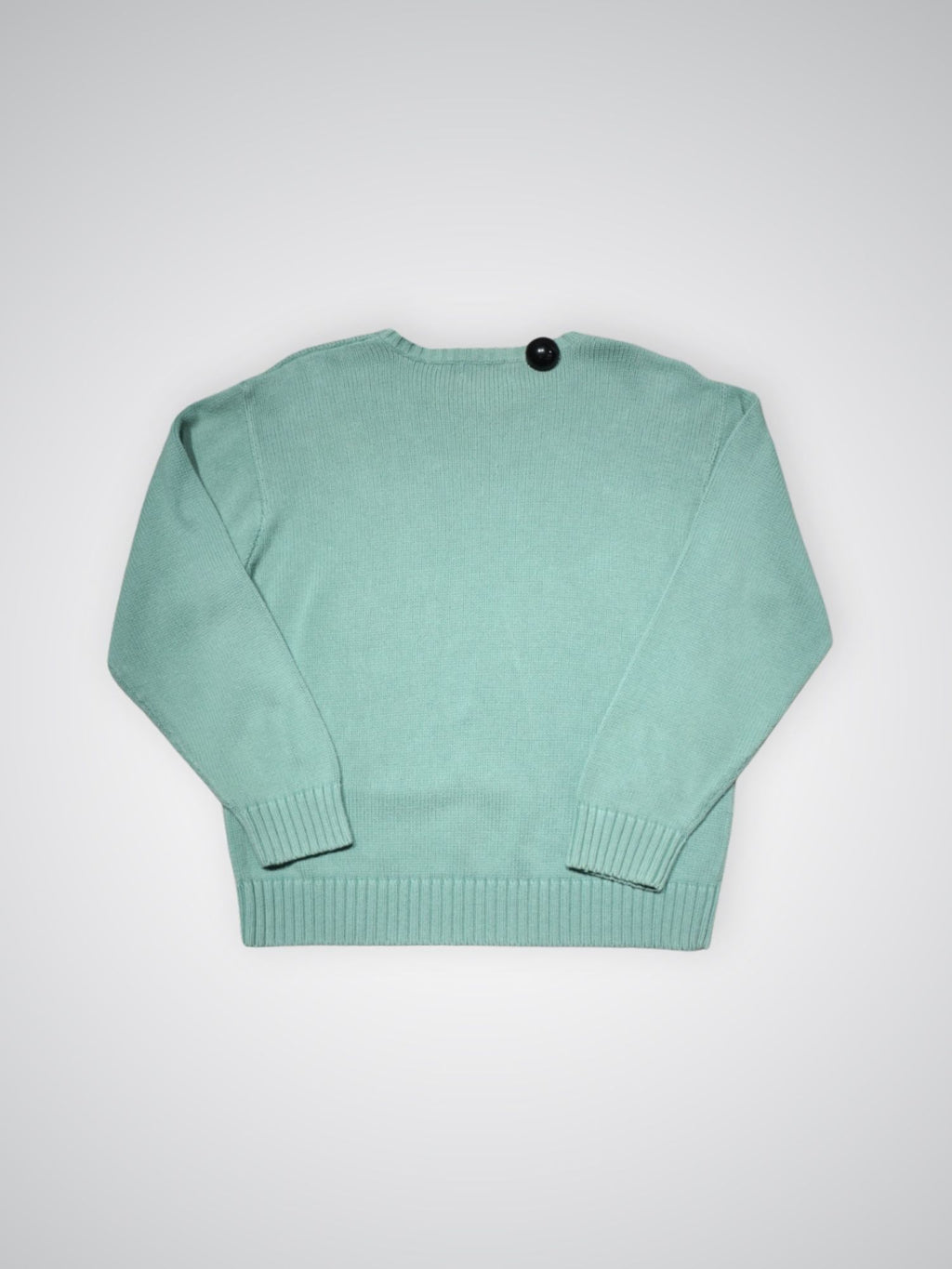 Pull en maille Ralph Lauren vert d’eau (L)