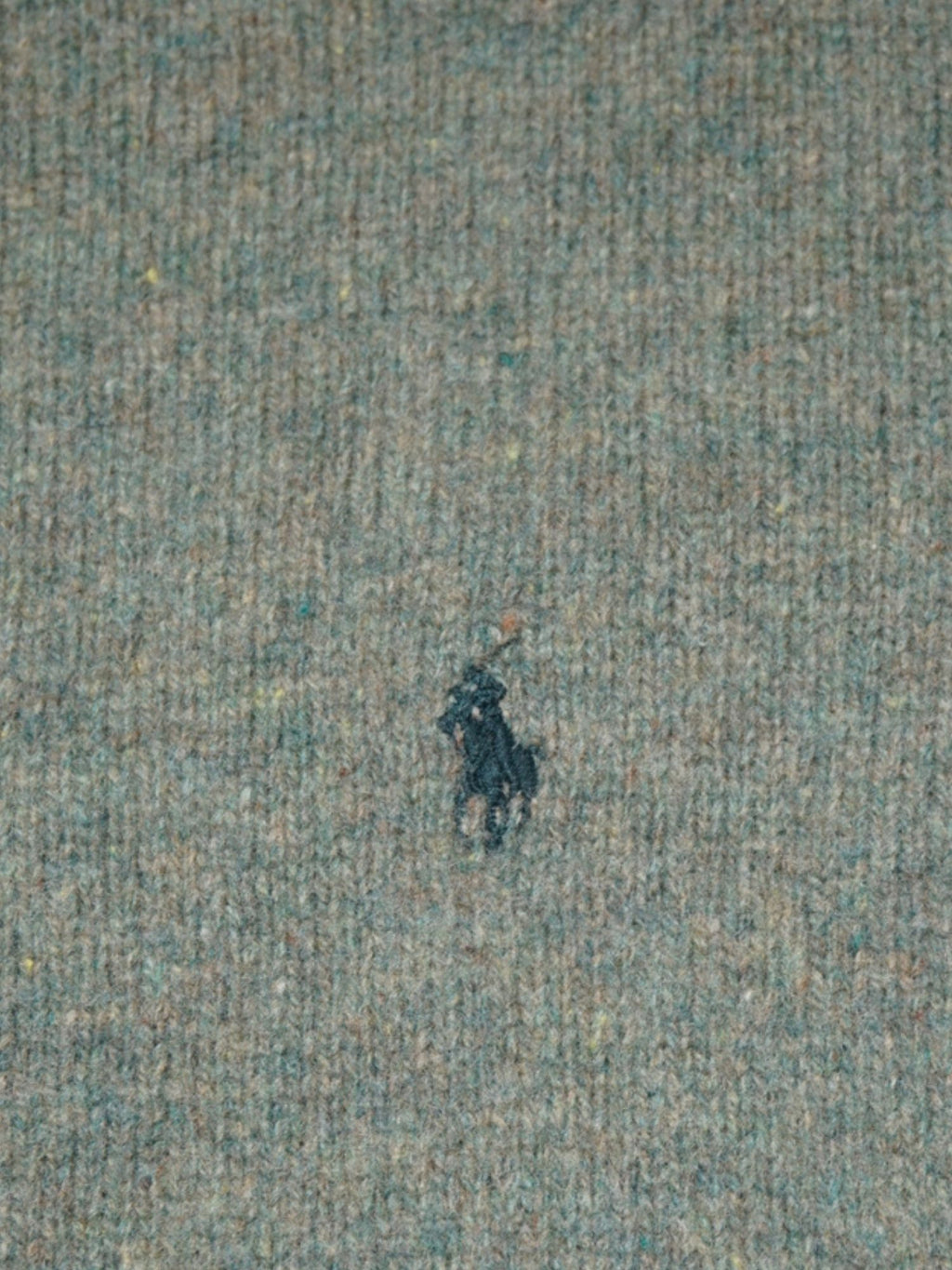 Pull en laine vert Ralph Lauren (S)