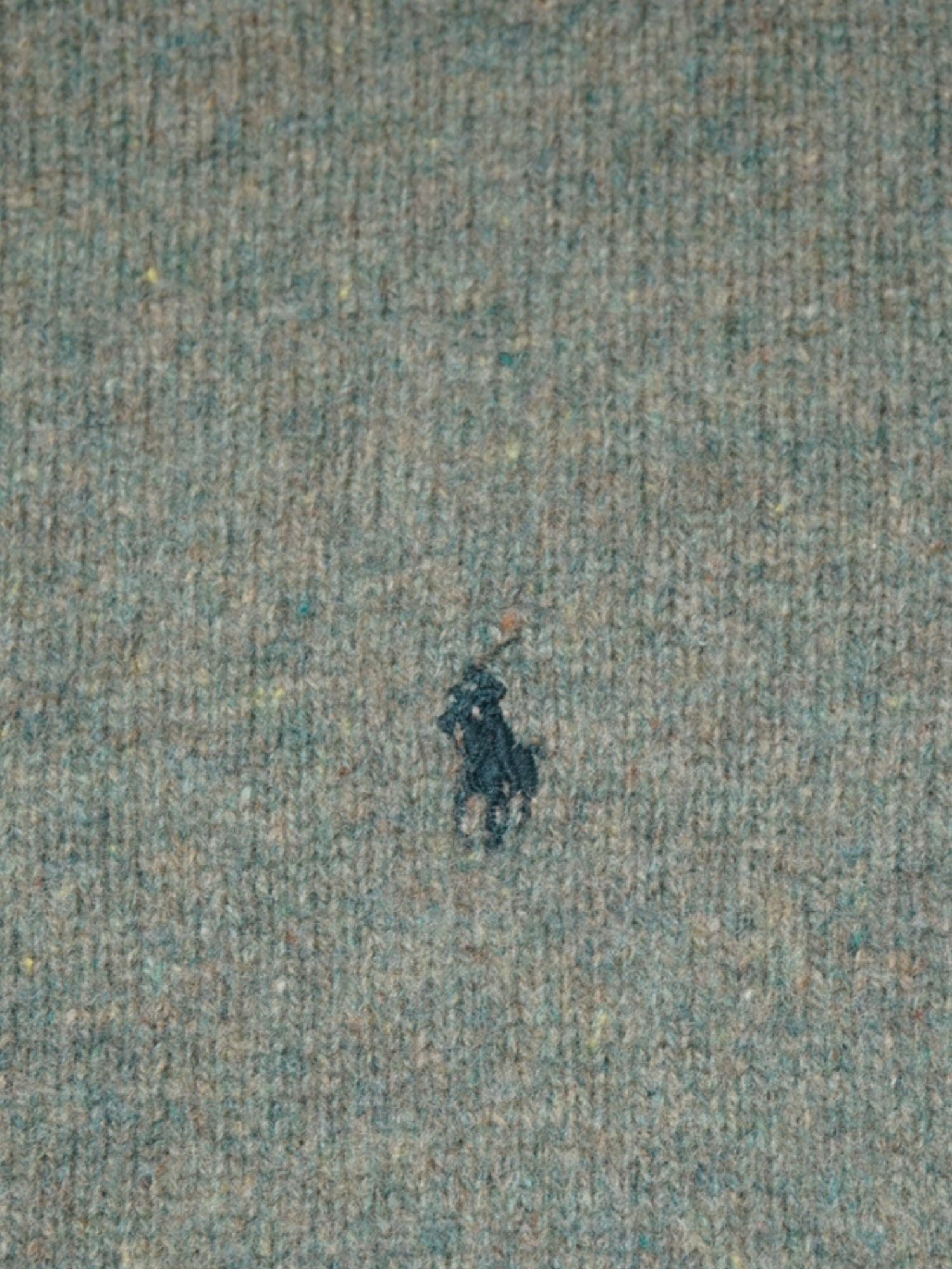 Pull en laine vert Ralph Lauren (S)