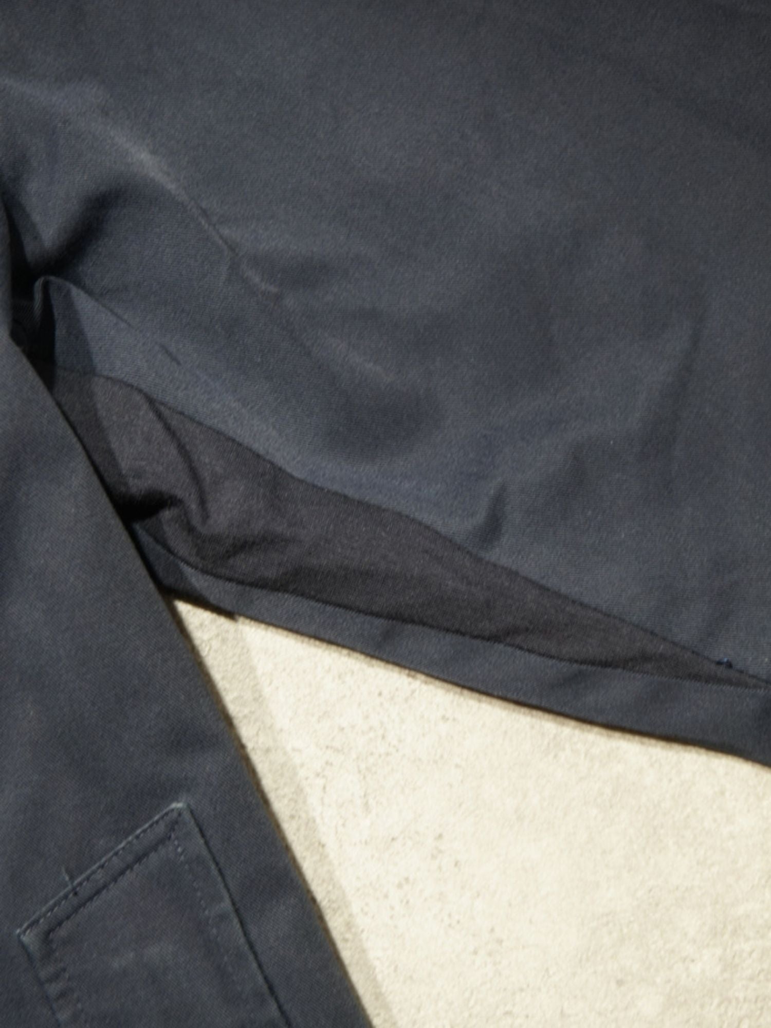 Trench Burberrys bleu marine (S/M)