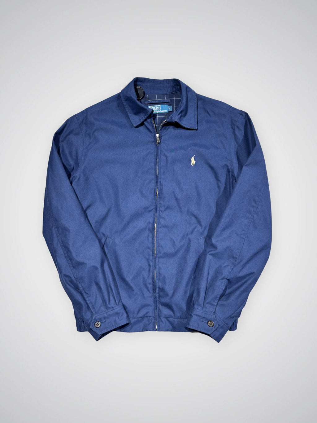 Veste Harrington Ralph Lauren bleue (S)