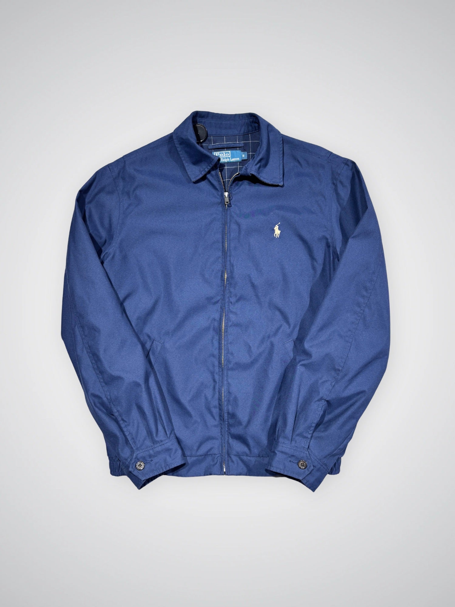 Veste Harrington Ralph Lauren bleue (S)