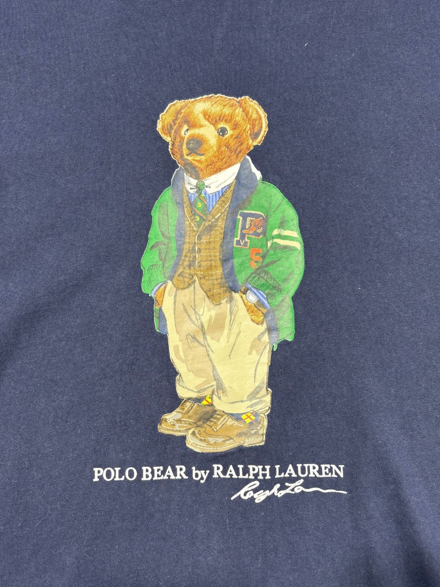 T-shirt Ralph Lauren Bear bleu (S)