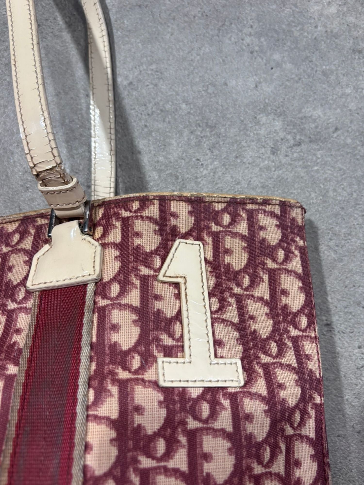 Sac cabas Dior monogramme vintage