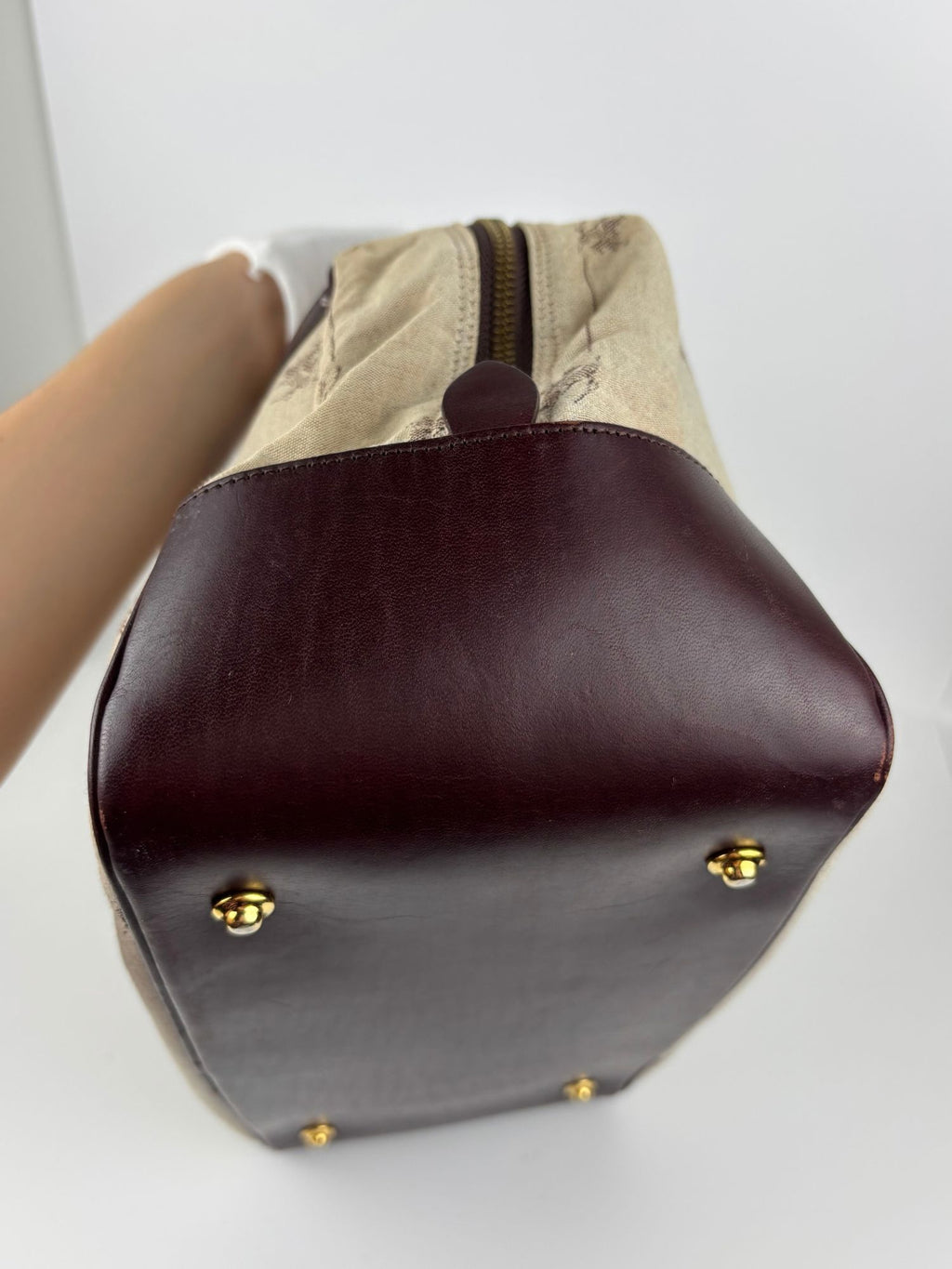 Sac Boston Burberry blue label