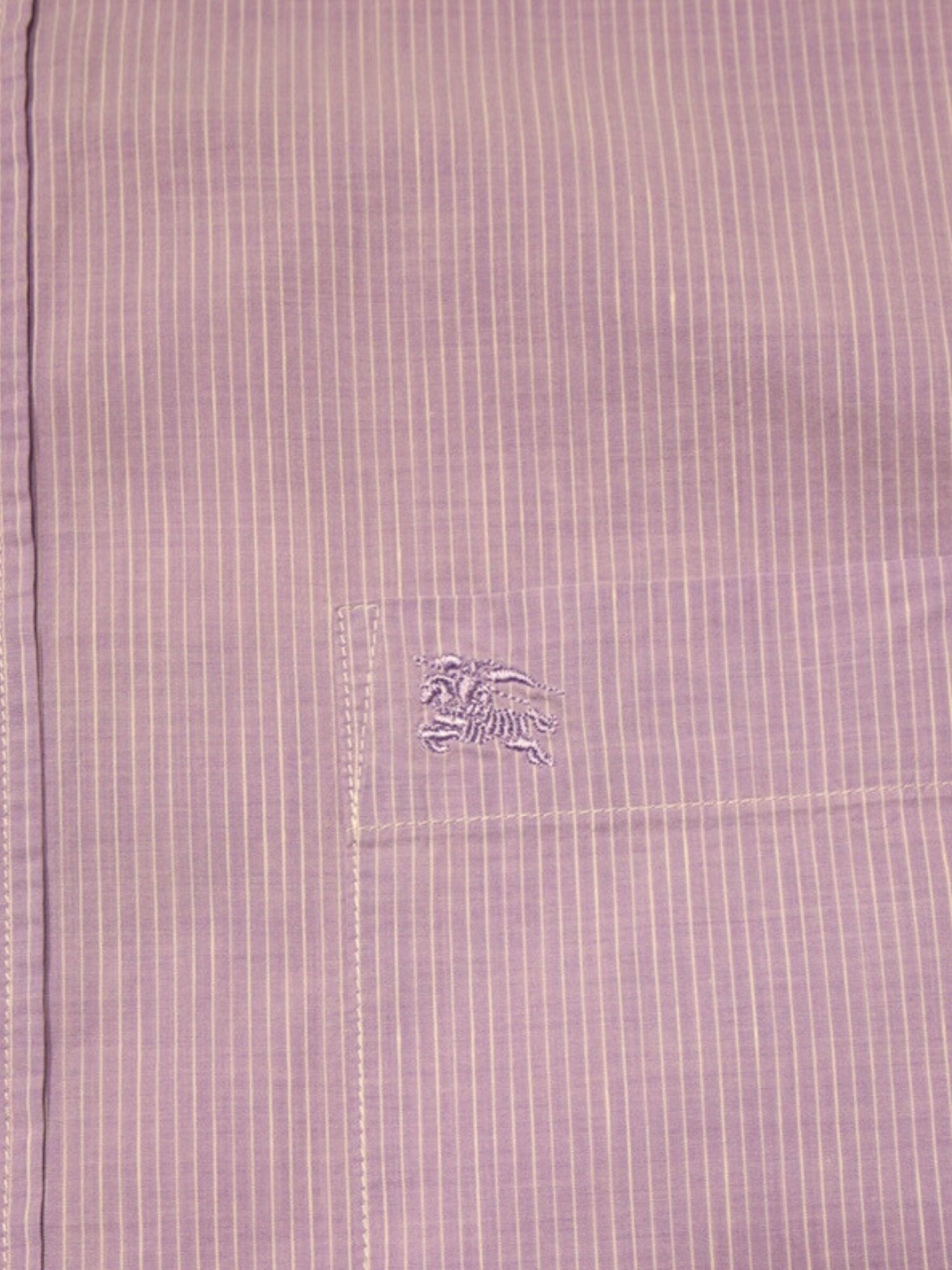 Chemise à manches courtes lilac Burberry (L)