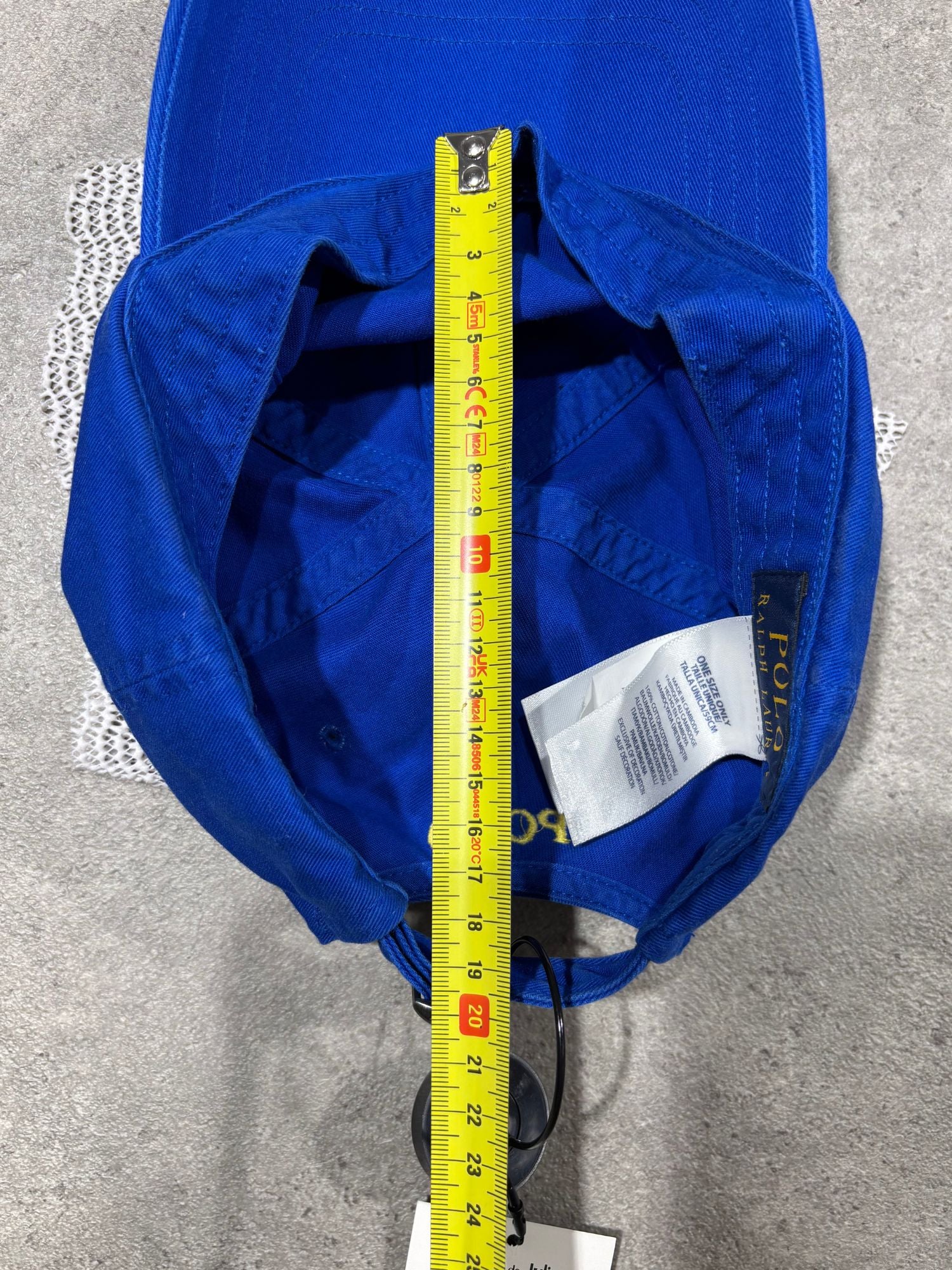 Casquette Ralph Lauren bleue (TU)