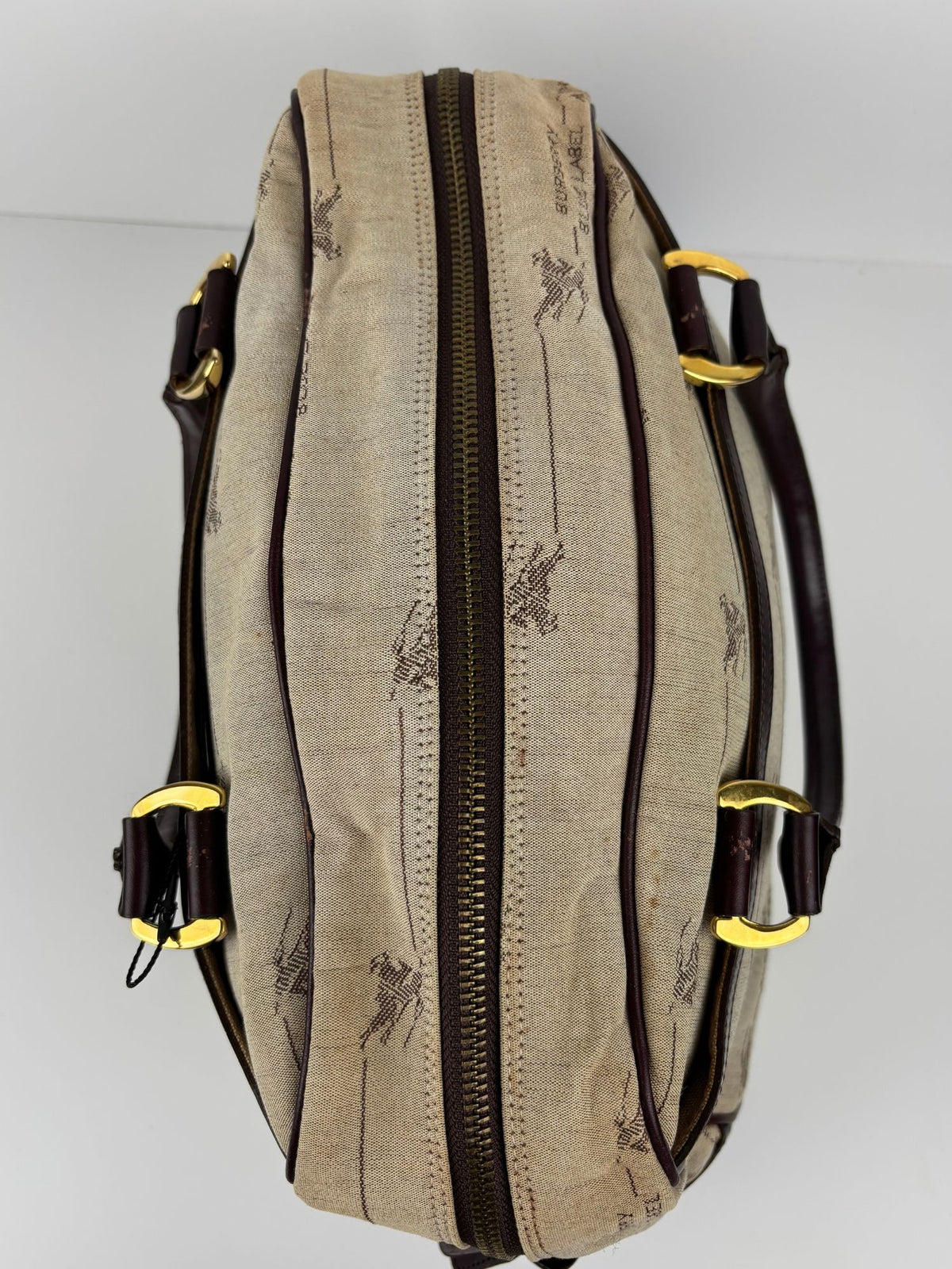 Sac Boston Burberry blue label