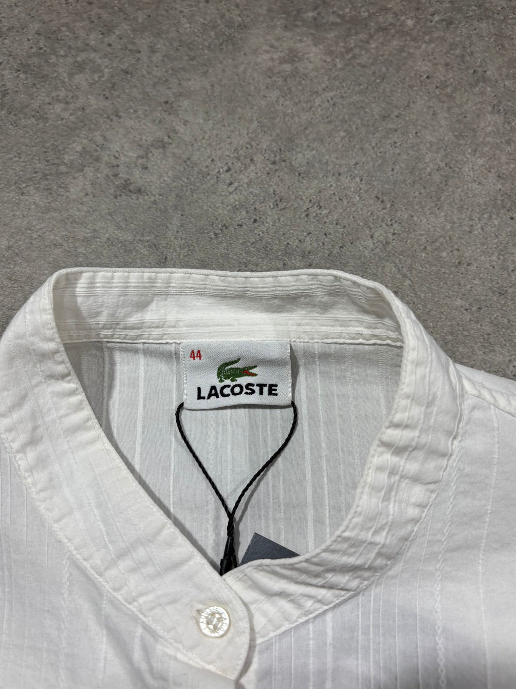 Chemise blanche Lacoste (M femme)