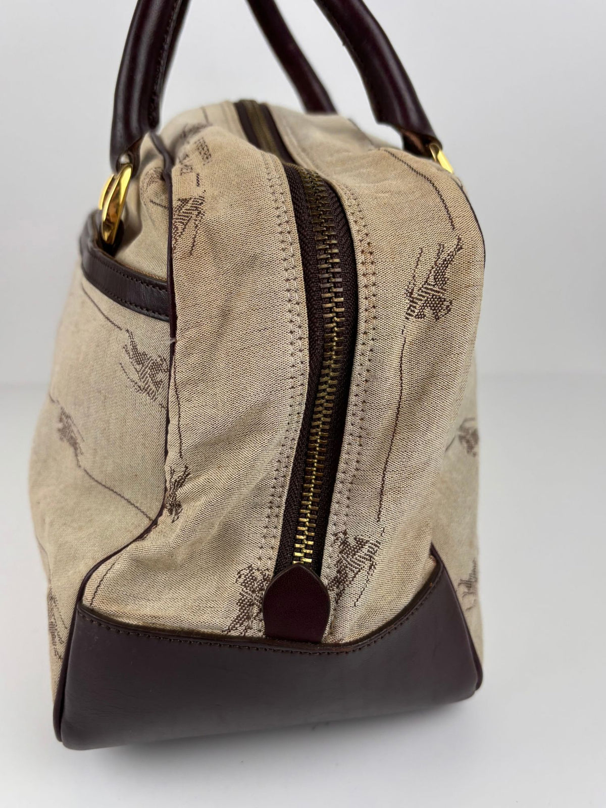 Sac Boston Burberry blue label