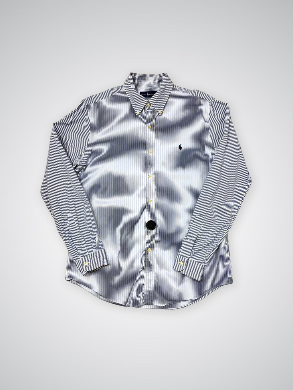 Chemise Ralph Lauren à rayures bleue (L)
