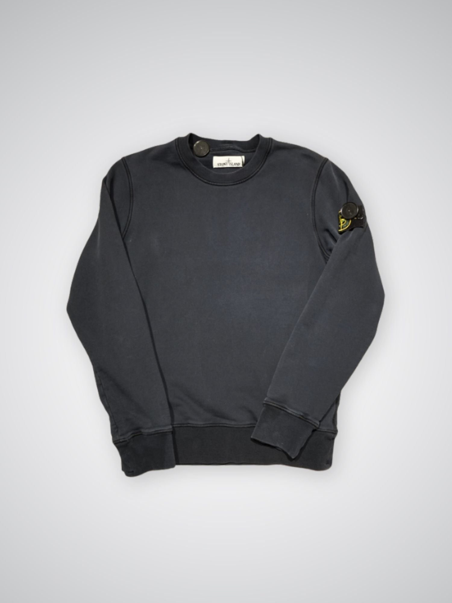 Sweat bleu marine Stone Island (S)