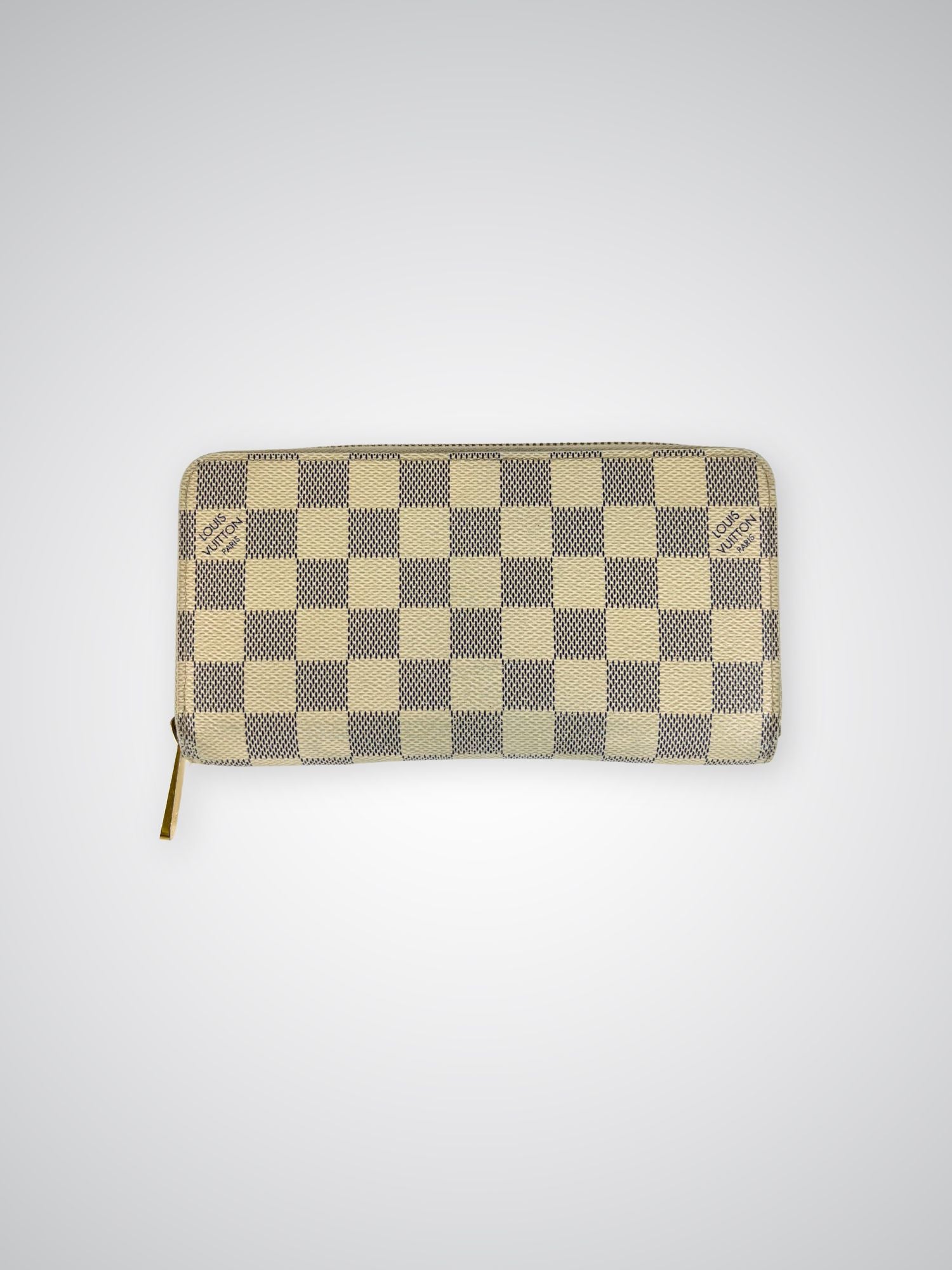 Portefeuille Zippy Damier Azur Louis Vuitton
