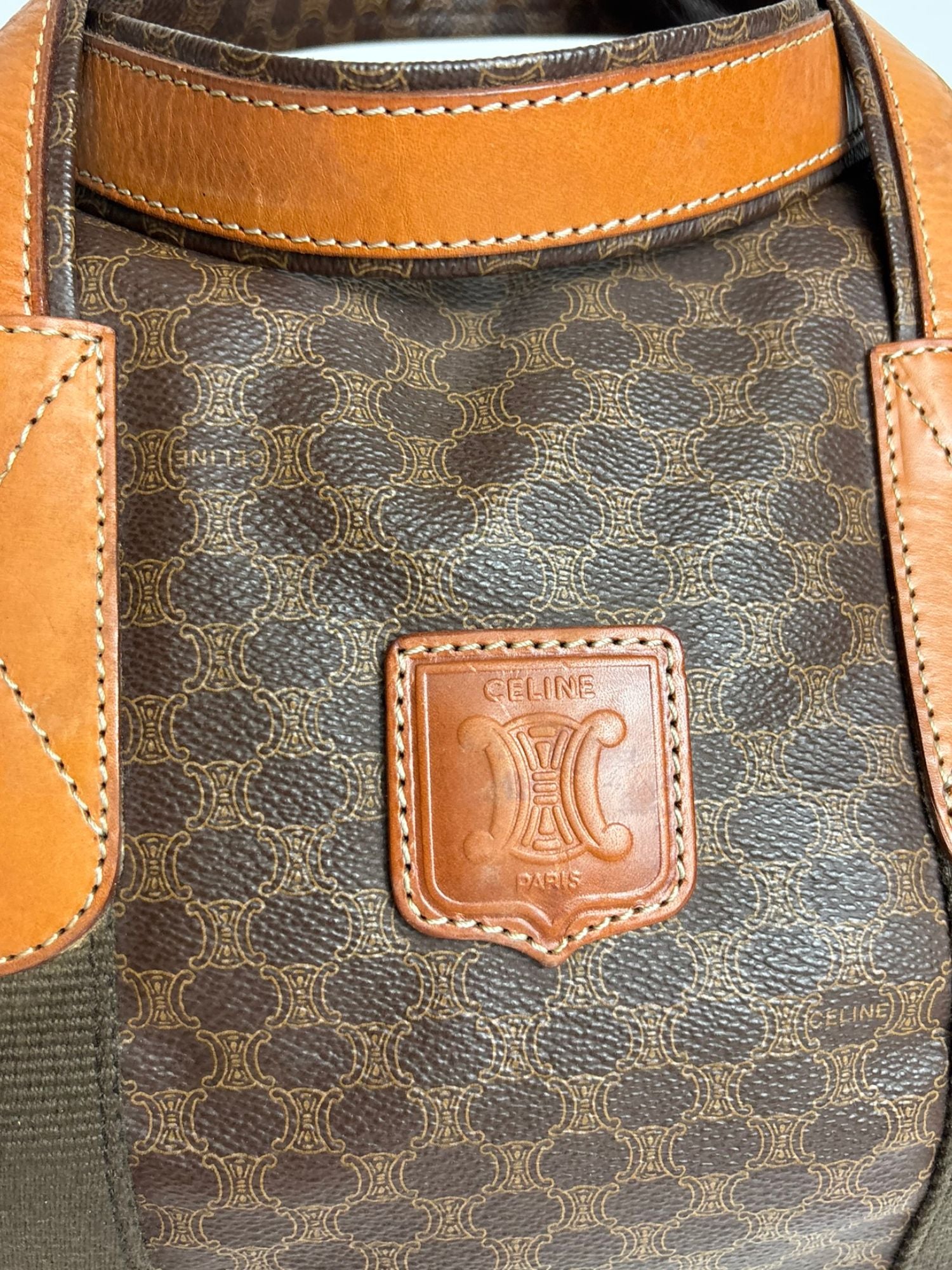 Sac de voyage souple Céline Macadam 50