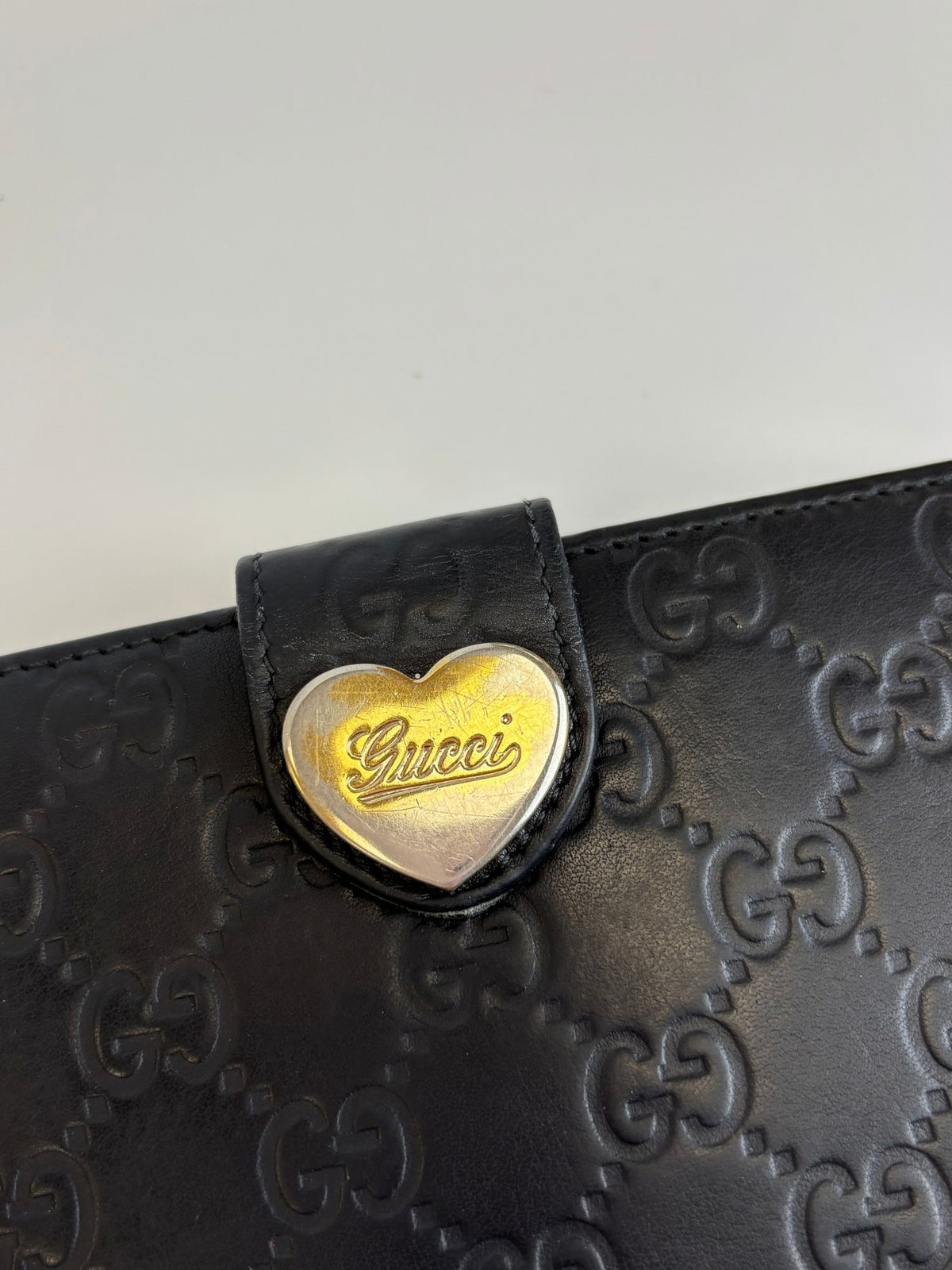 Portefeuille Gucci cœurs