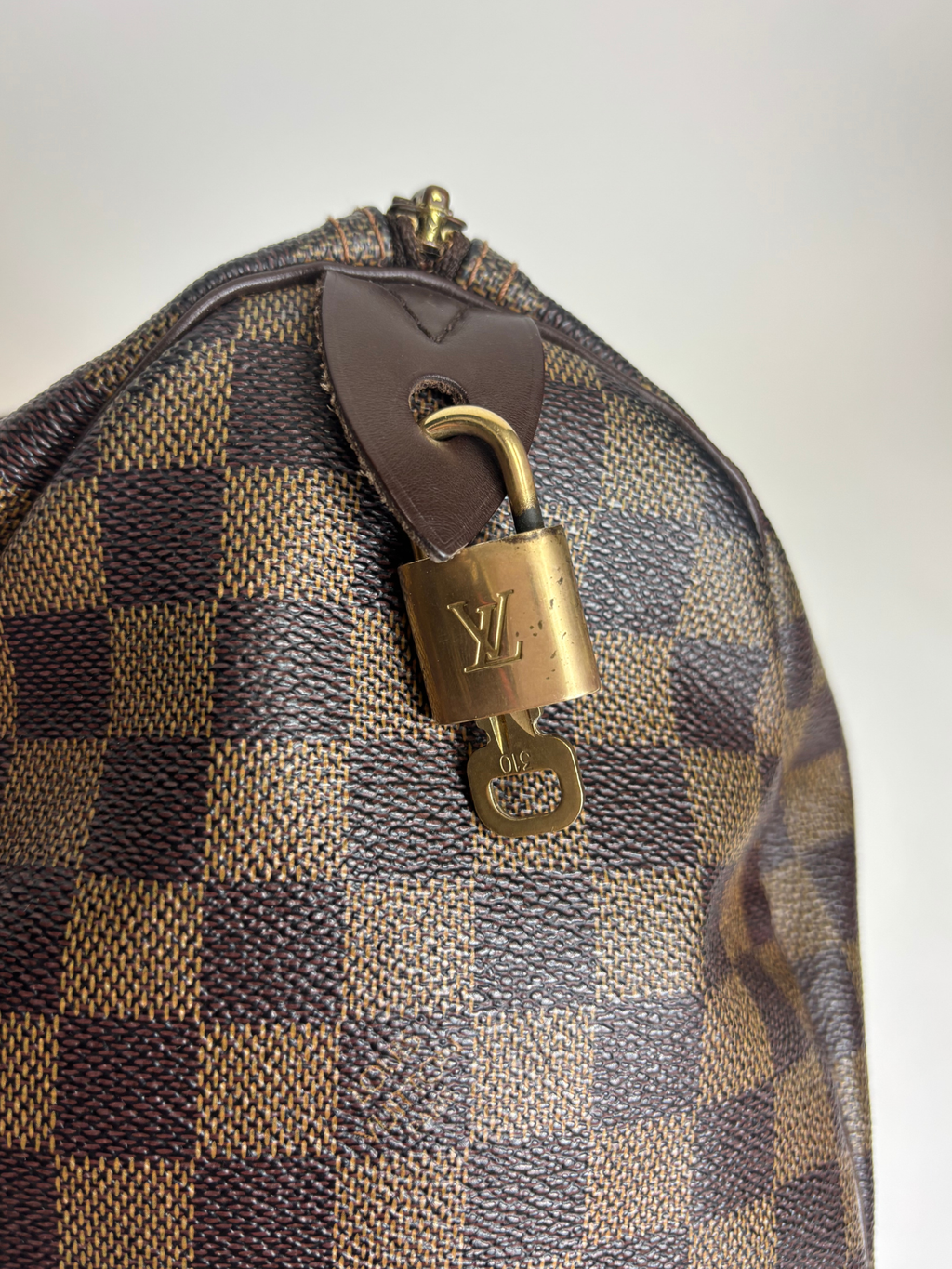 Sac Speedy 30 Damier Ébène Louis Vuitton