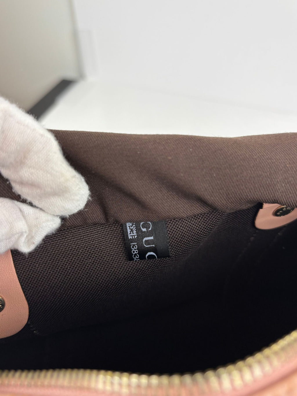 Sac mini Boston Gucci rose