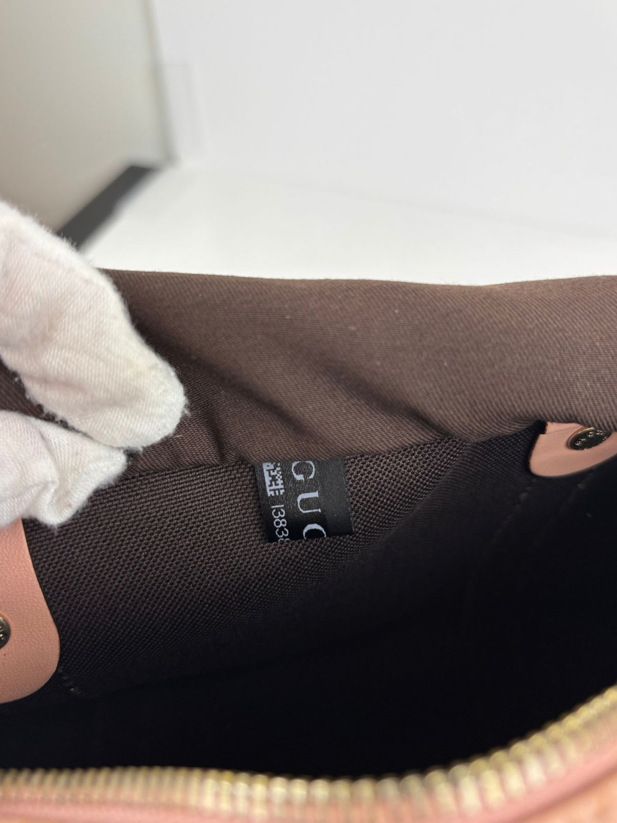 Sac mini Boston Gucci rose