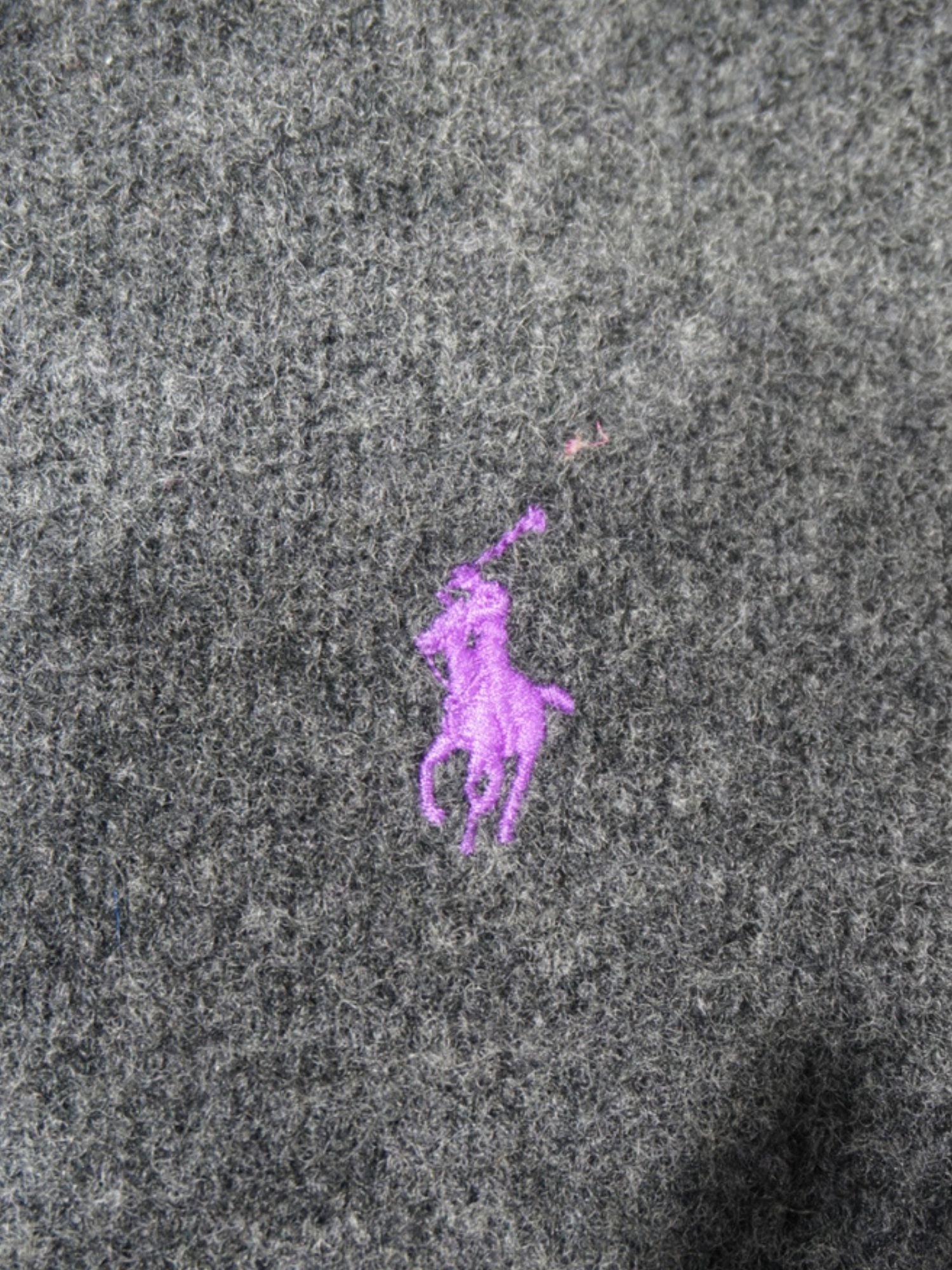 Pull gris Ralph Lauren en cachemire (S femme)