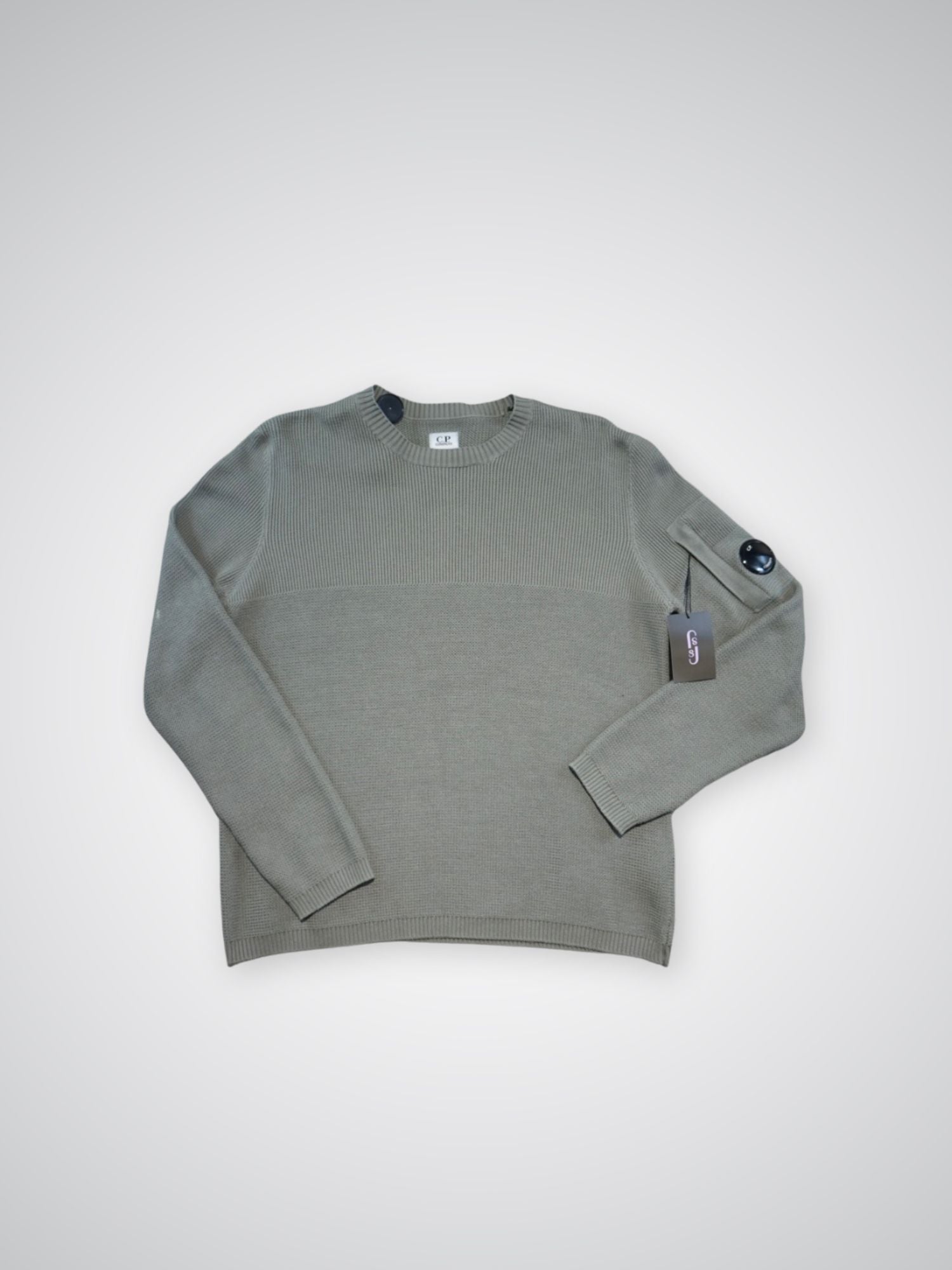 Pull en maille CP Company gris (M)