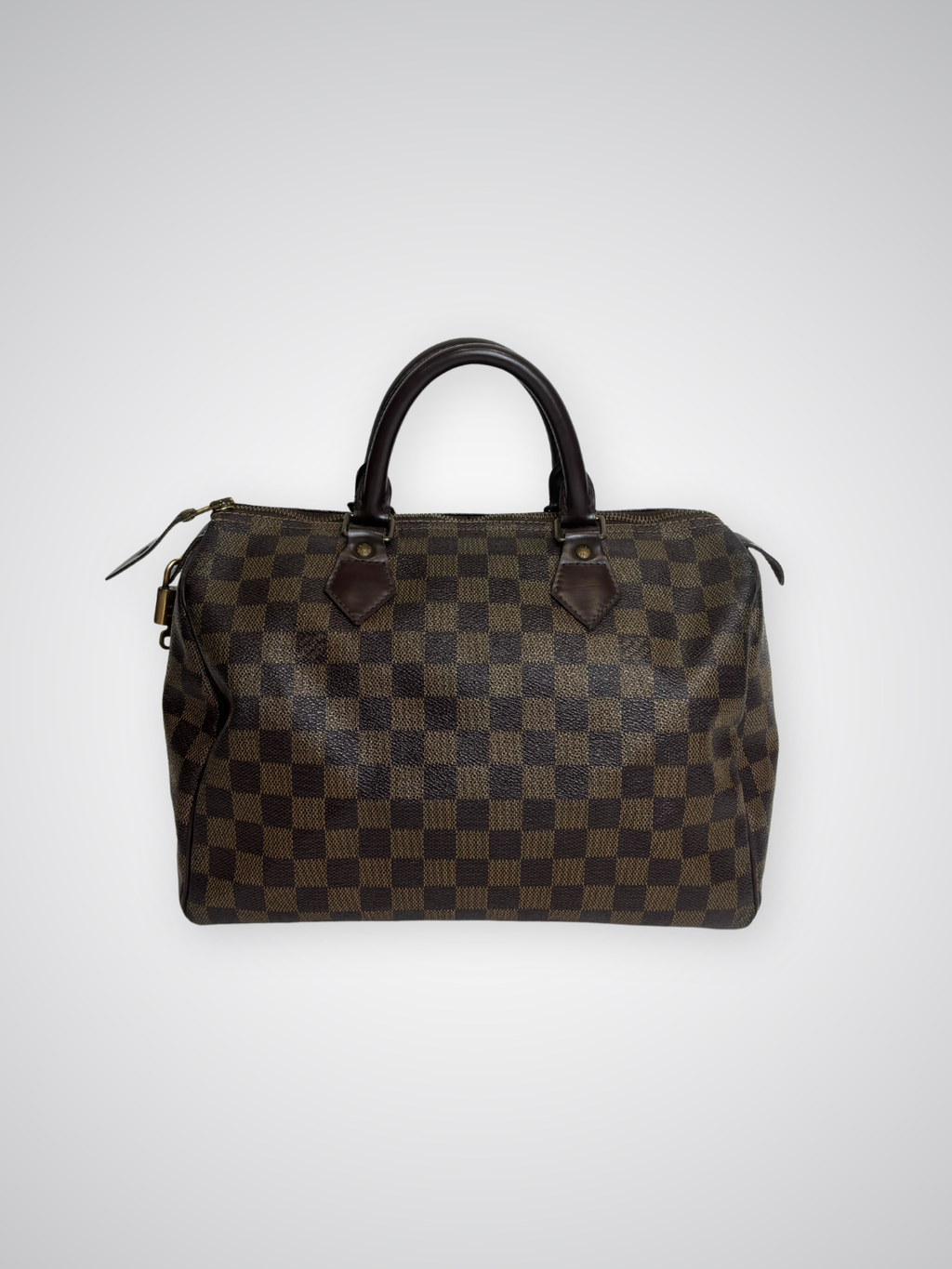 Sac Speedy 30 Damier Ébène Louis Vuitton
