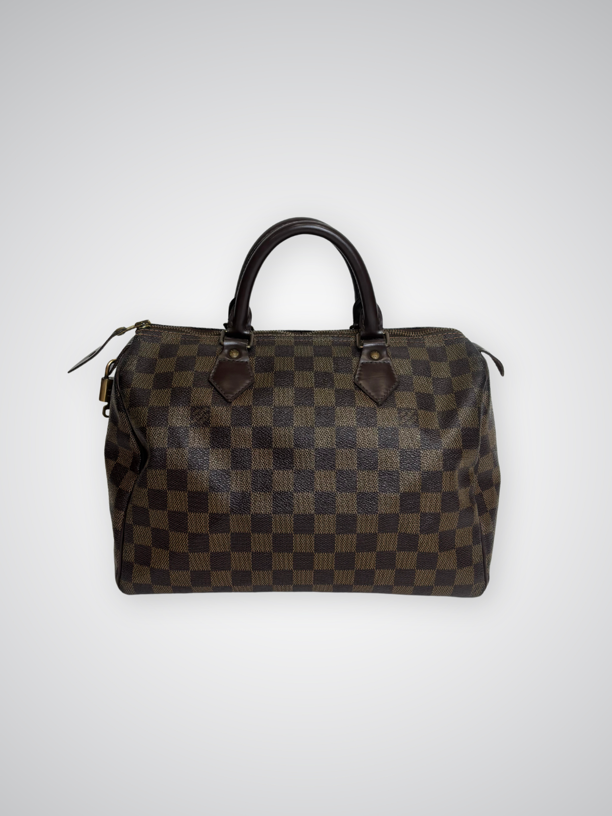 Sac Speedy 30 Damier Ébène Louis Vuitton