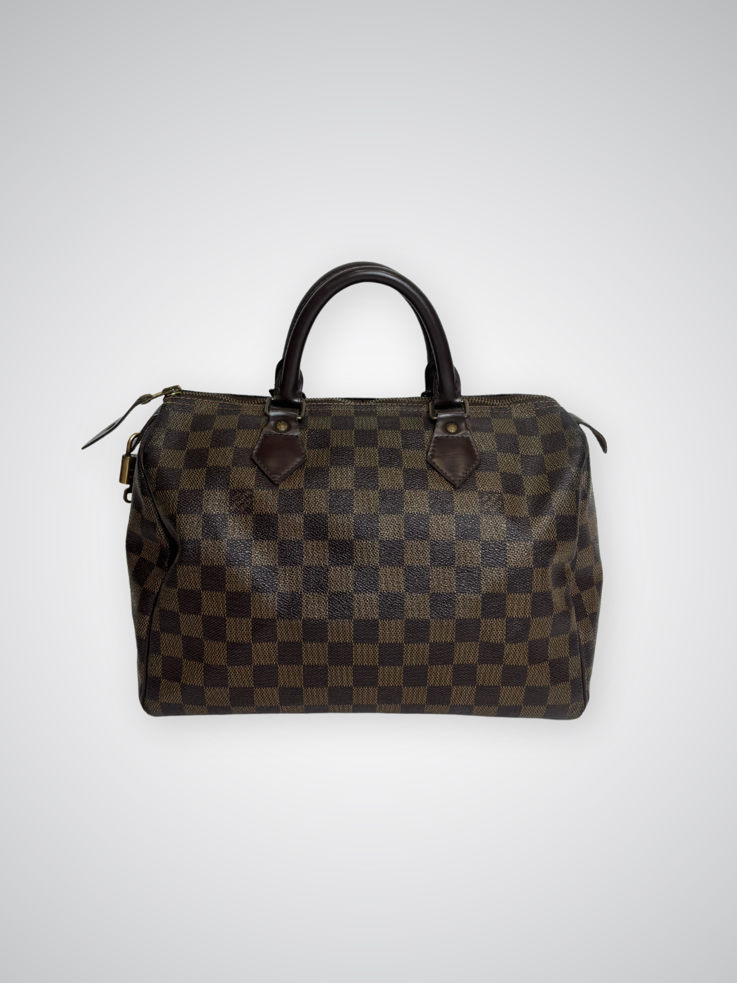 Sac Speedy 30 Damier Ébène Louis Vuitton
