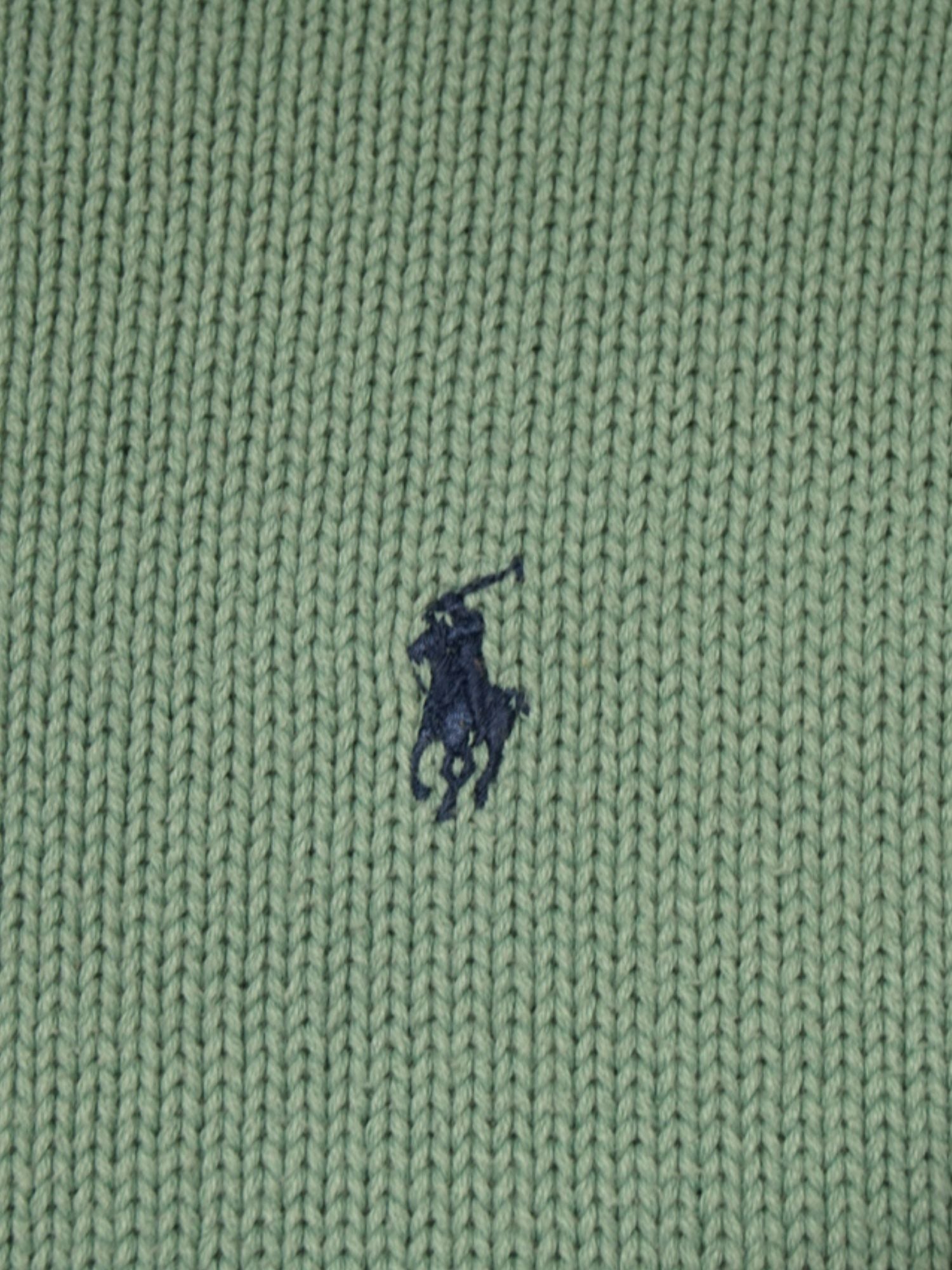 Pull en maille Ralph Lauren vert d’eau (L)