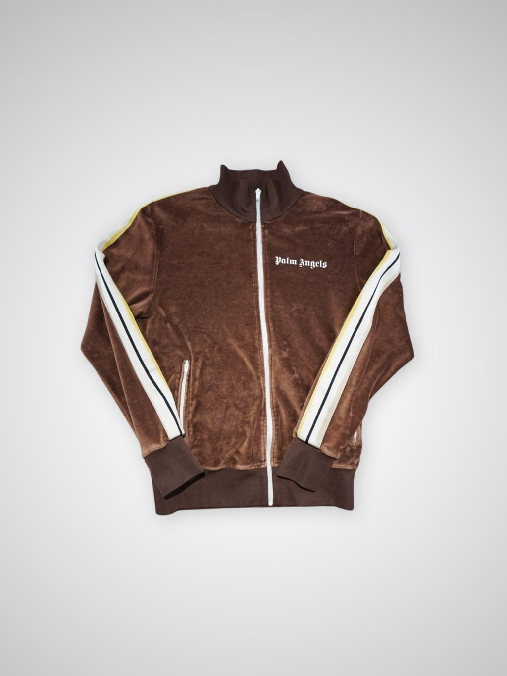 Gilet doux marron Palm Angels