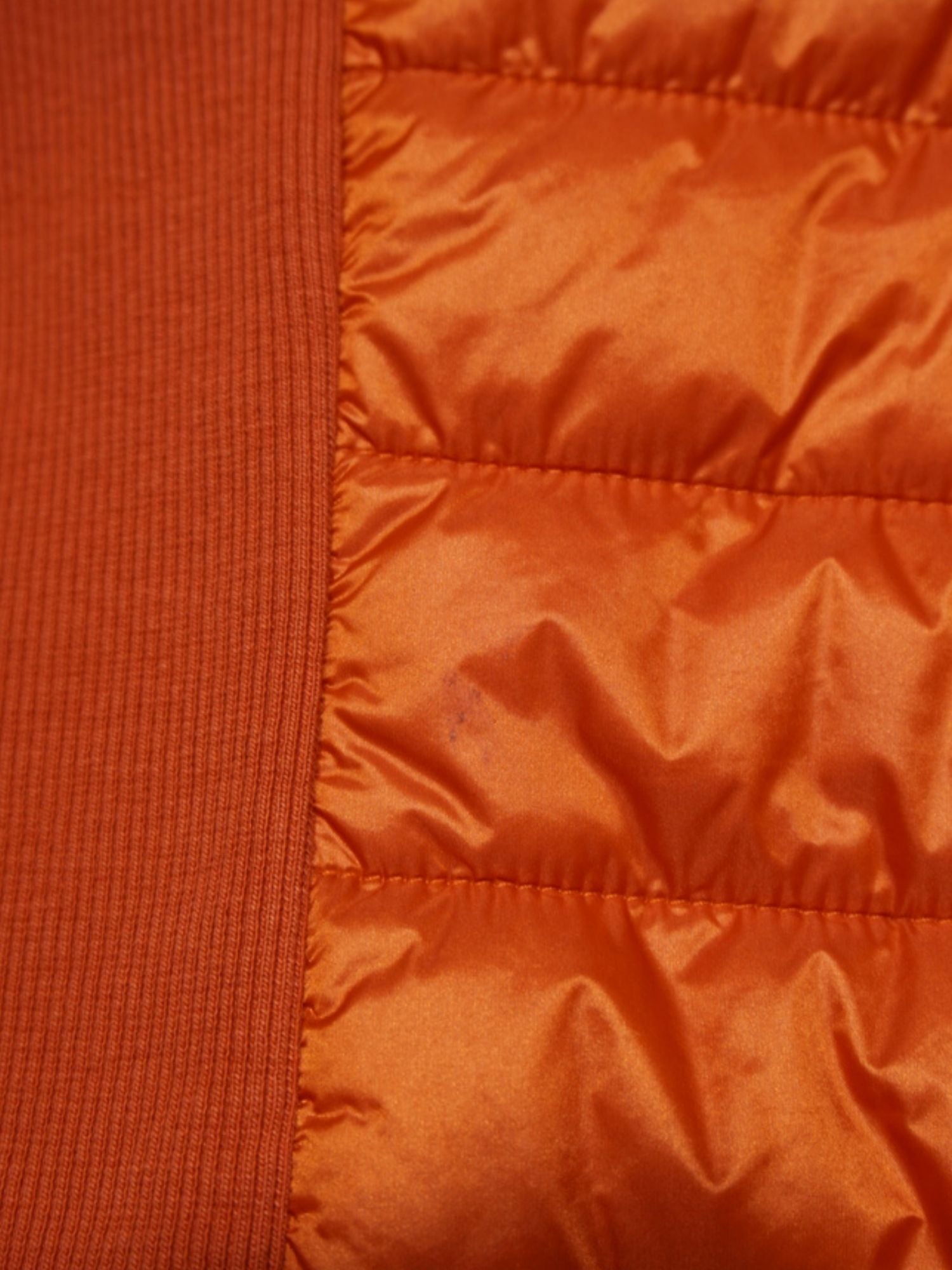 Veste bi-matières PJS orange (S femme)