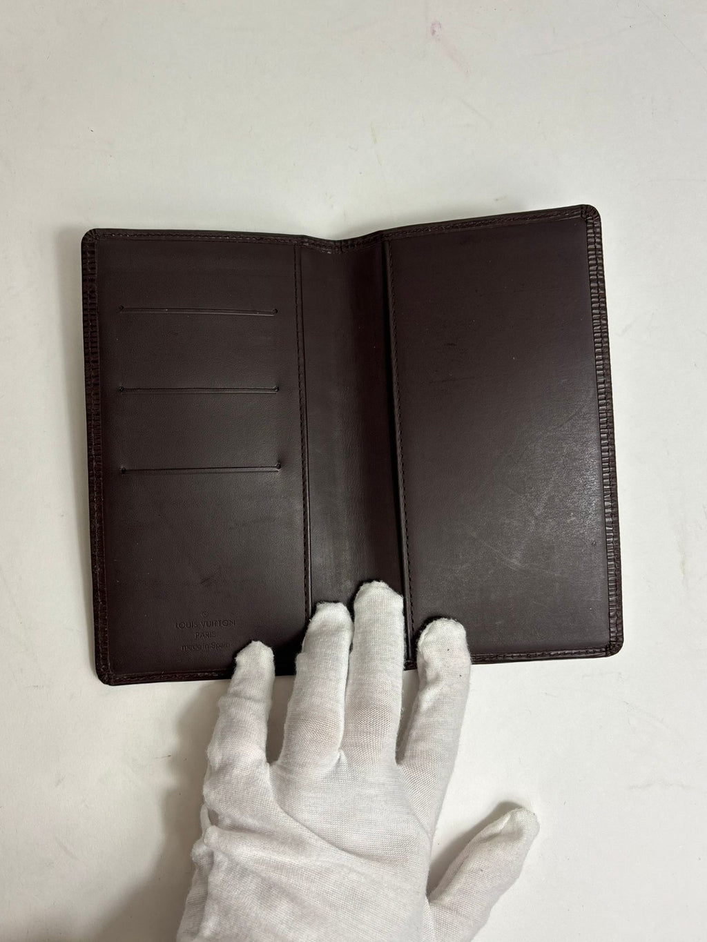 Portefeuille Brazza cuir épi Louis Vuitton