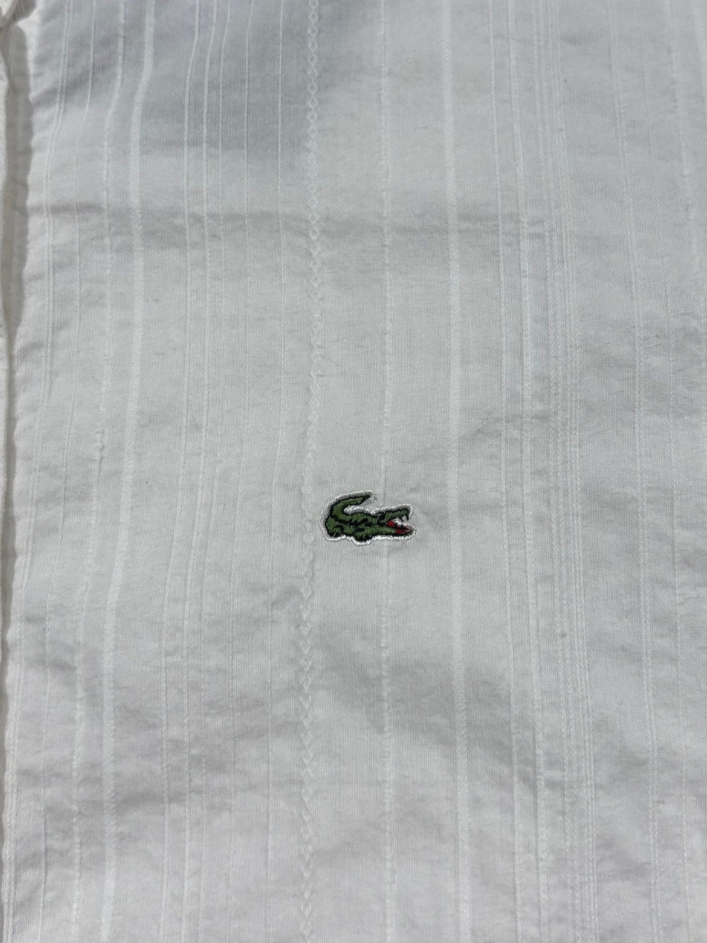 Chemise blanche Lacoste (M femme)