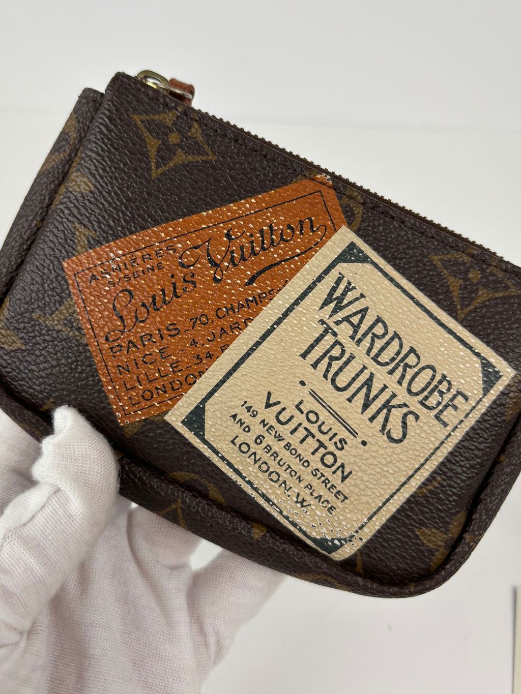 Mini pochette Louis Vuitton édition limitée Wardrobe Trunks
