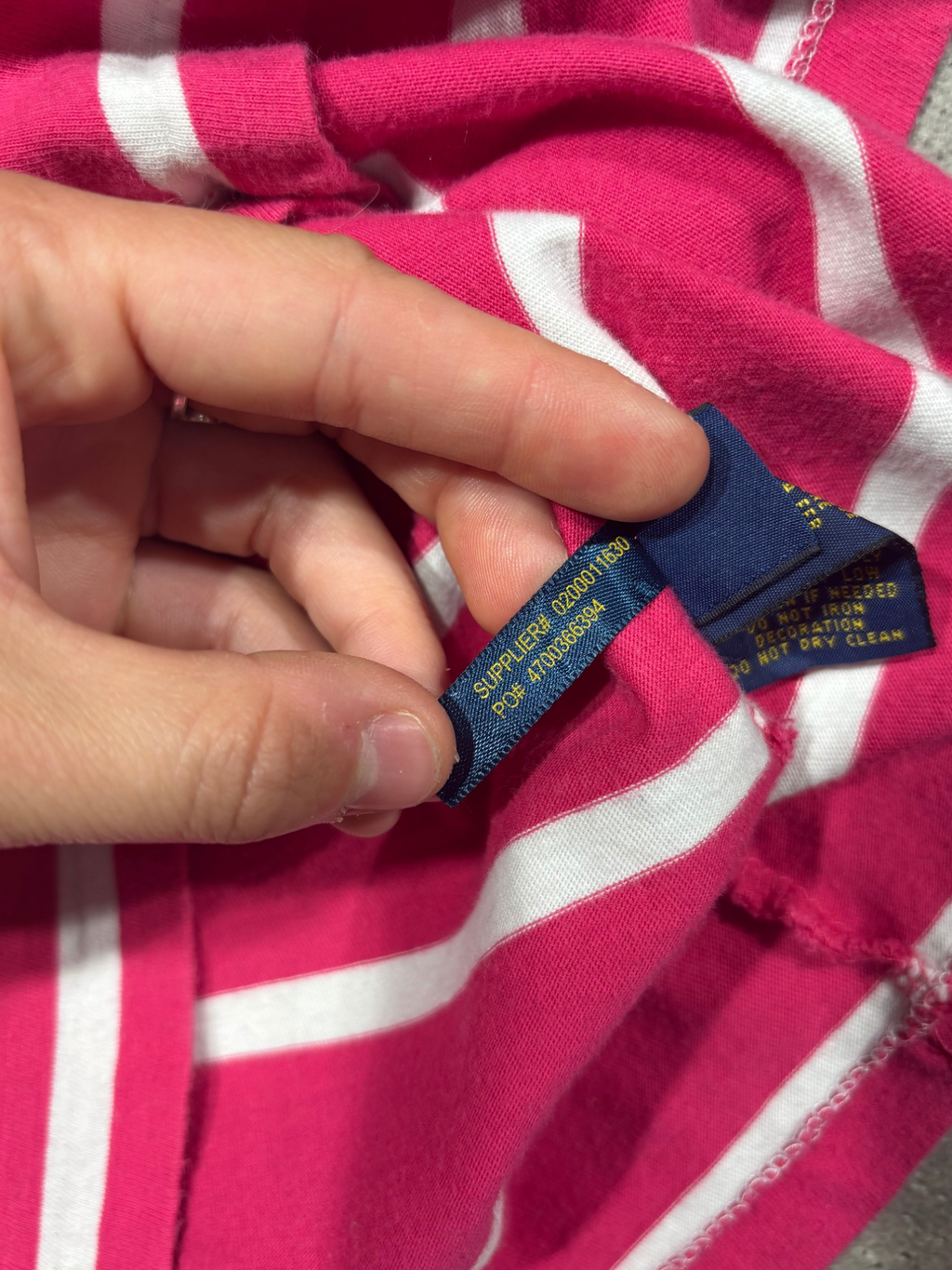 T-shirt à rayures Ralph Lauren (S femme)