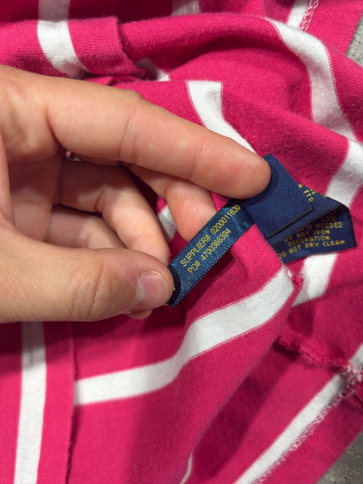 T-shirt à rayures Ralph Lauren (S femme)