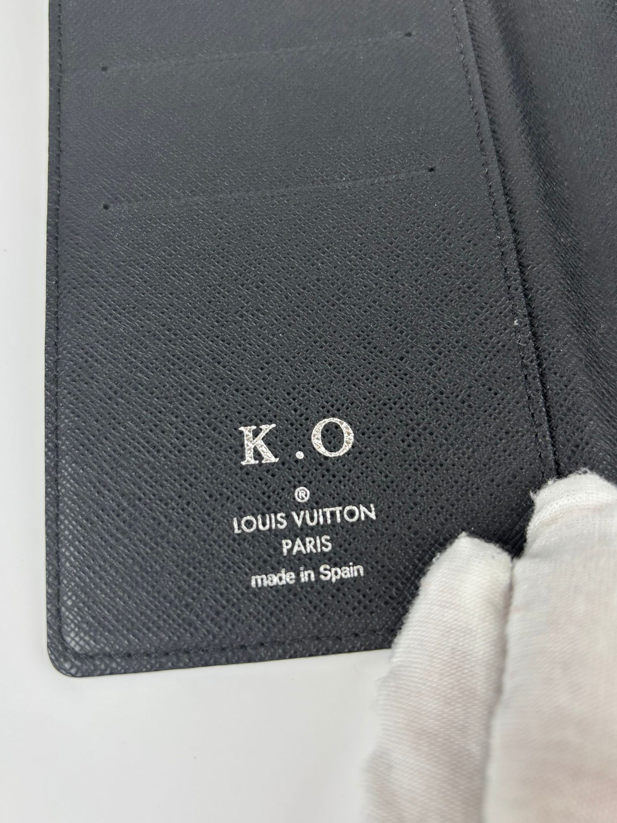 Porte carnet Louis Vuitton Damier Graphite