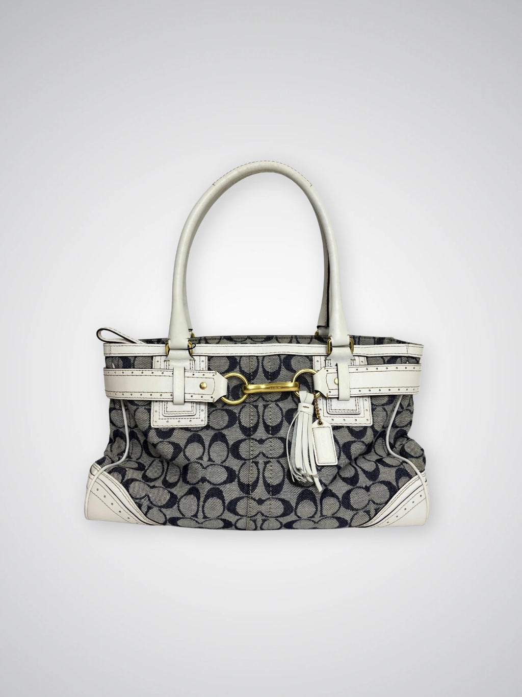Sac Coach monogramme vintage