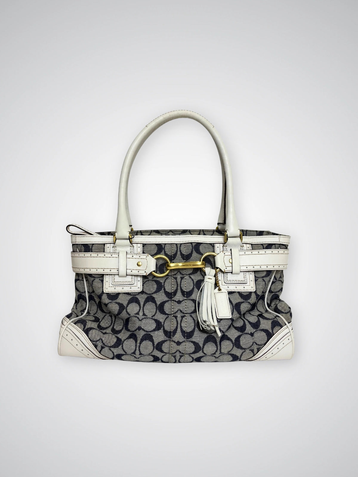 Sac Coach monogramme vintage