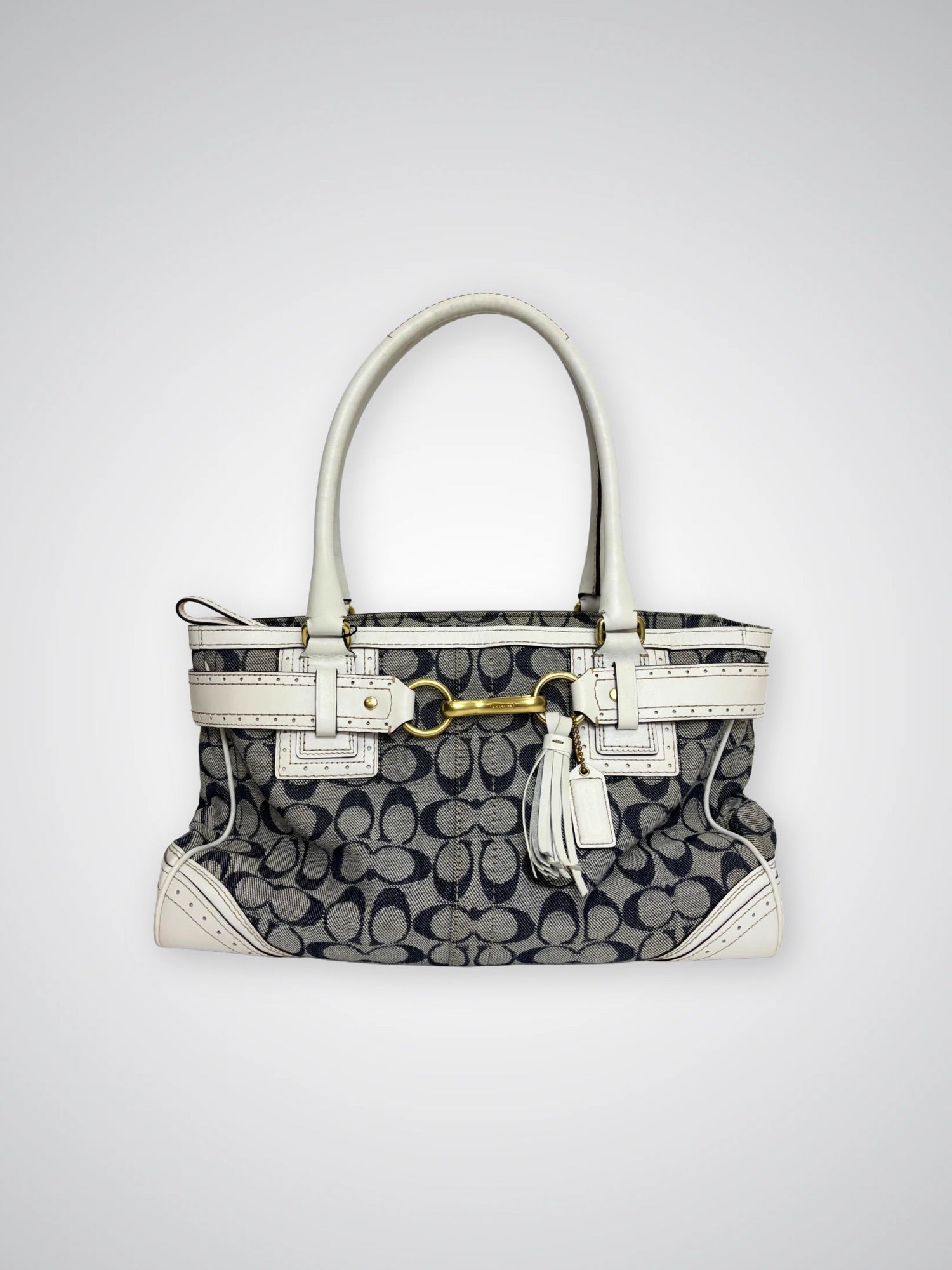 Sac Coach monogramme vintage