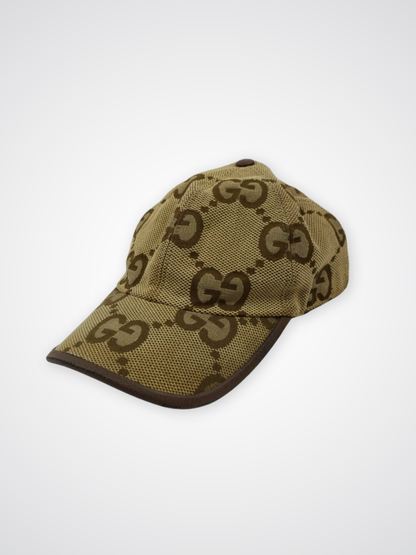 Casquette camel à monogramme - Gucci